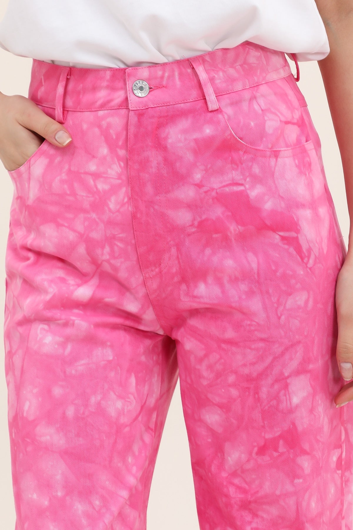 5355 Pantalon tie&dye