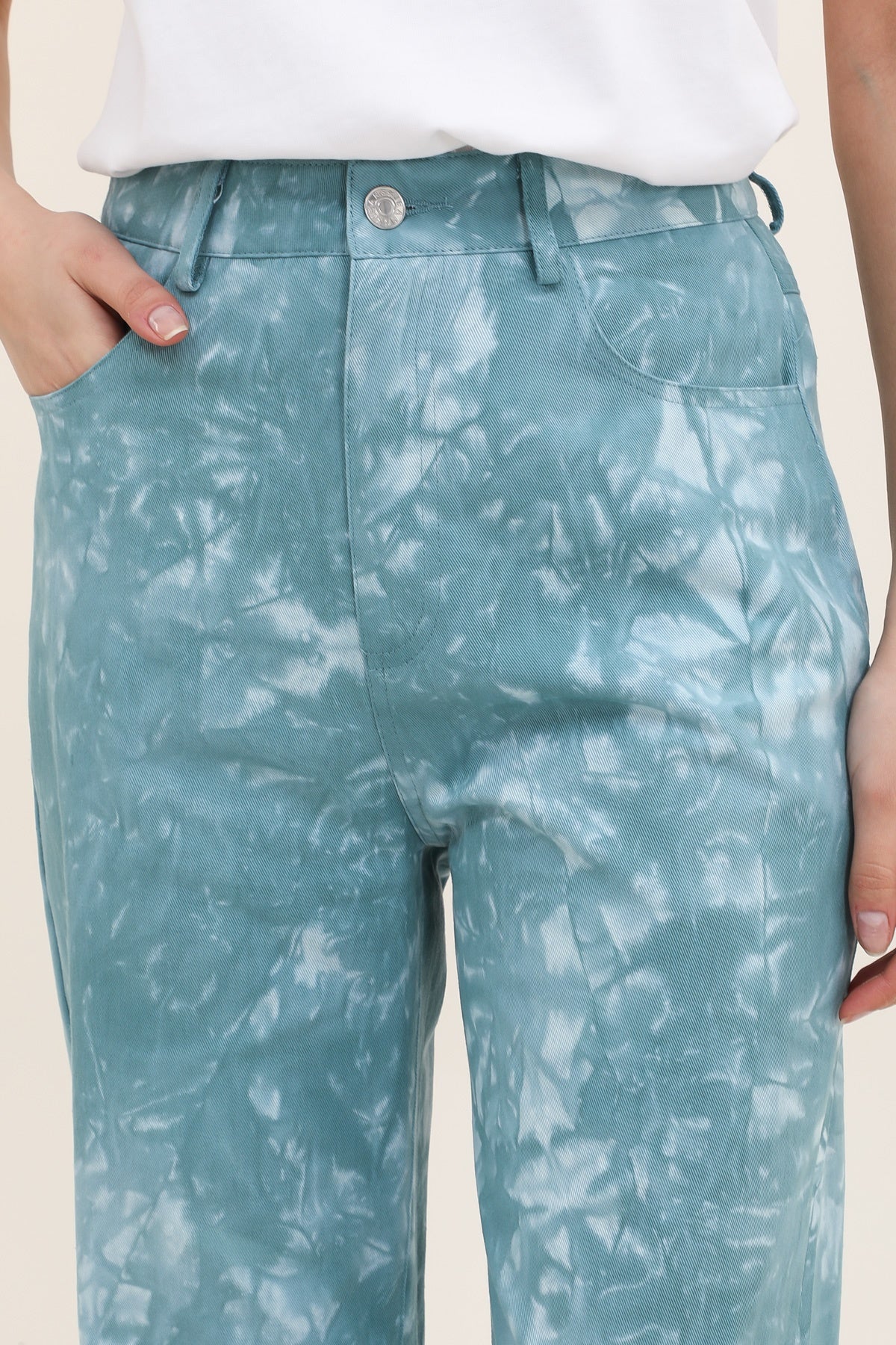 5355 Pantalon tie&dye