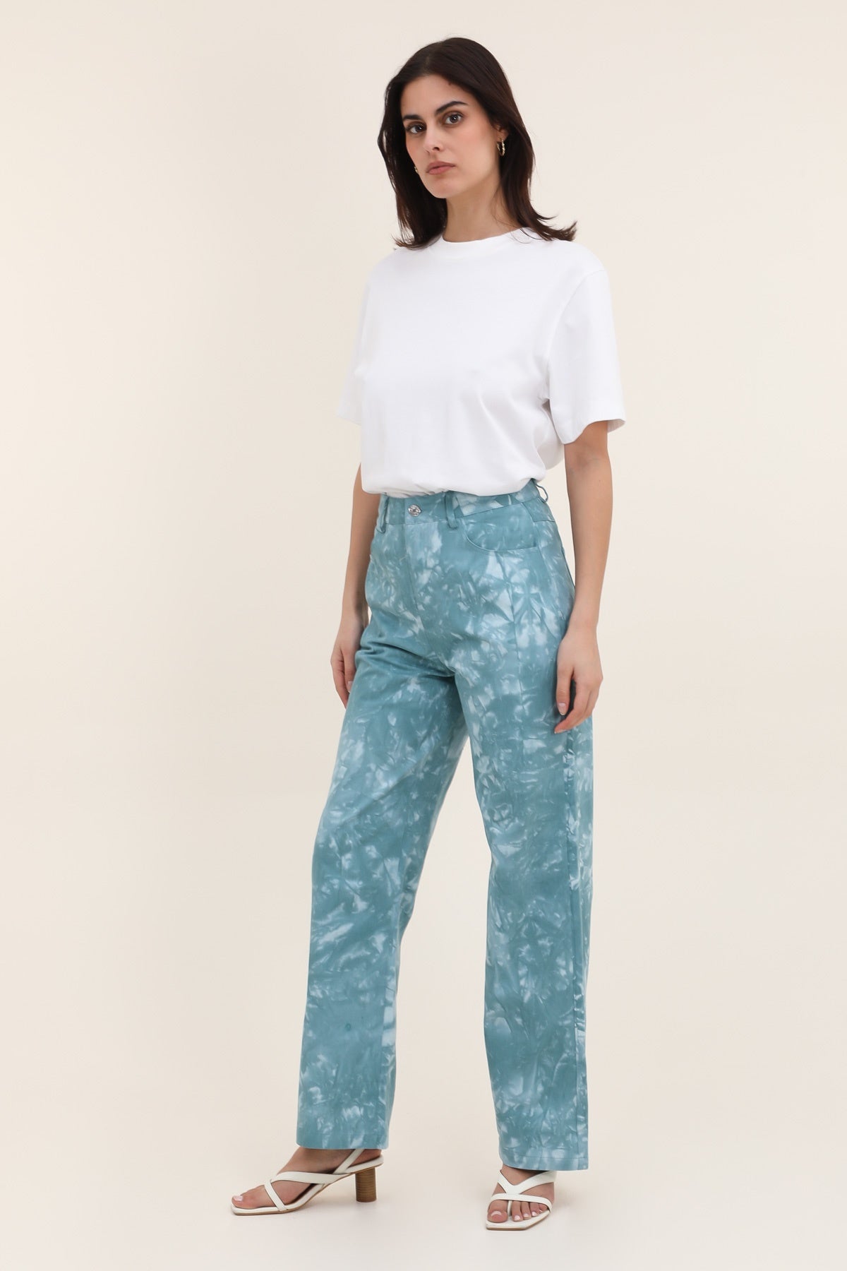 5355 Pantalon tie&dye