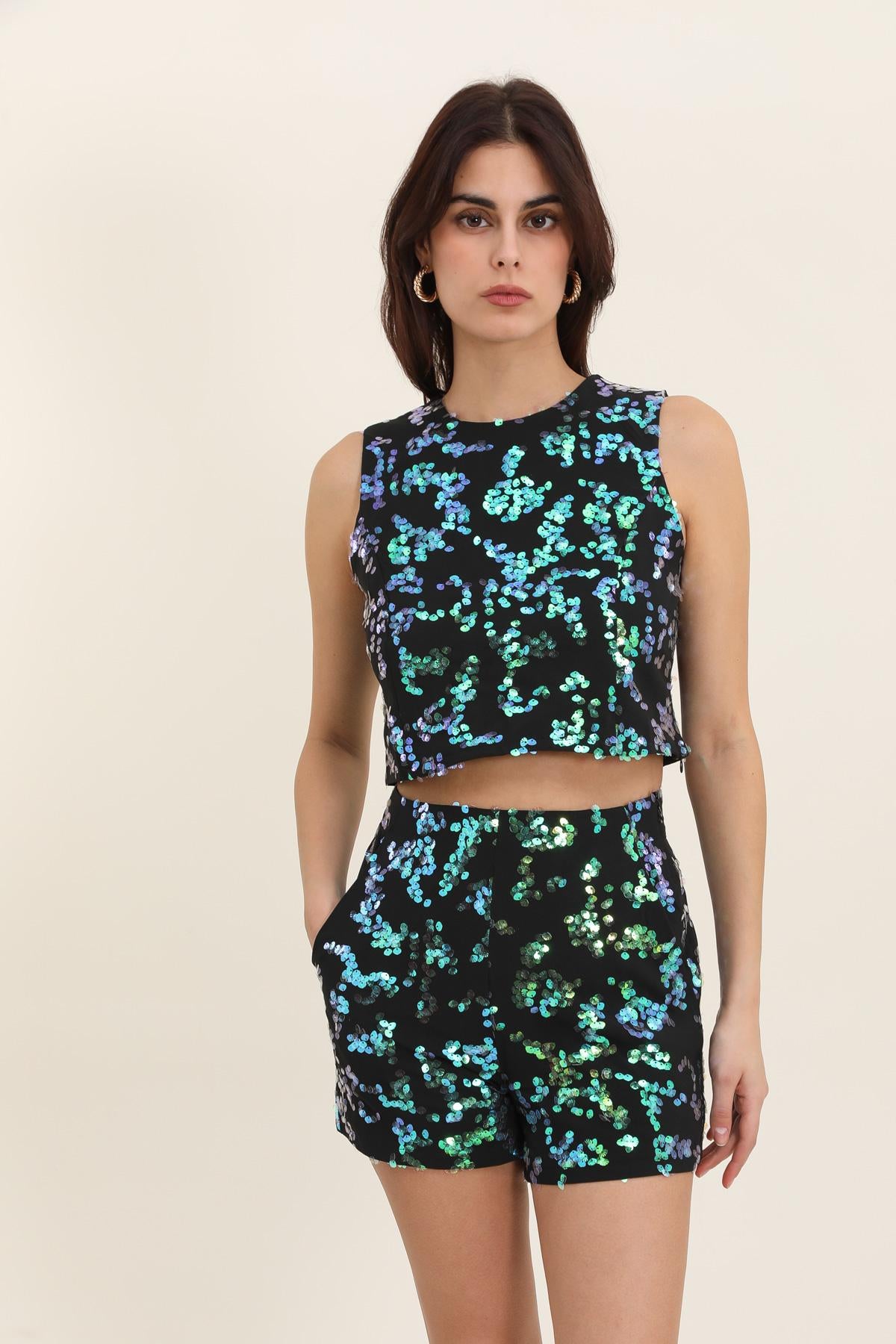 5358 Short à sequins