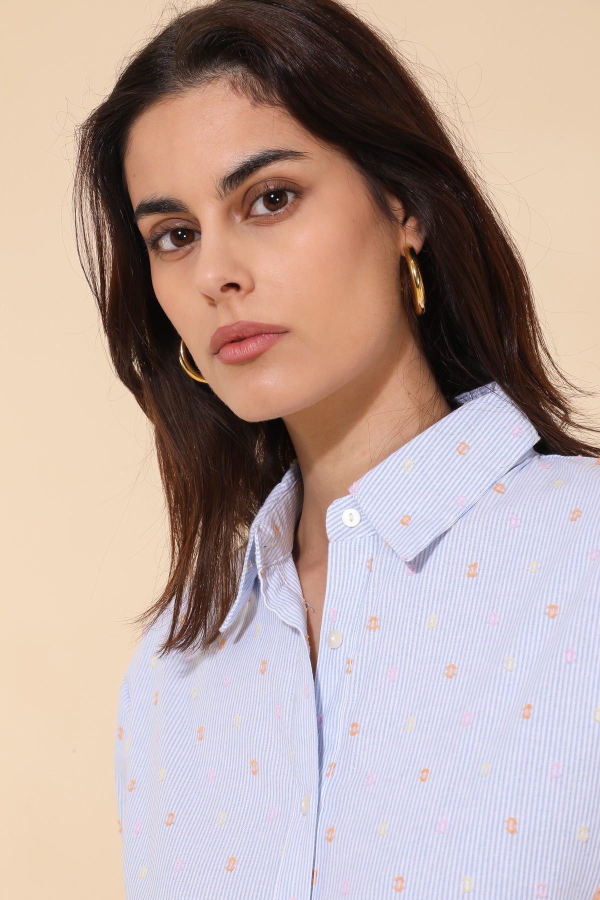 5383 Combishort à plumetis