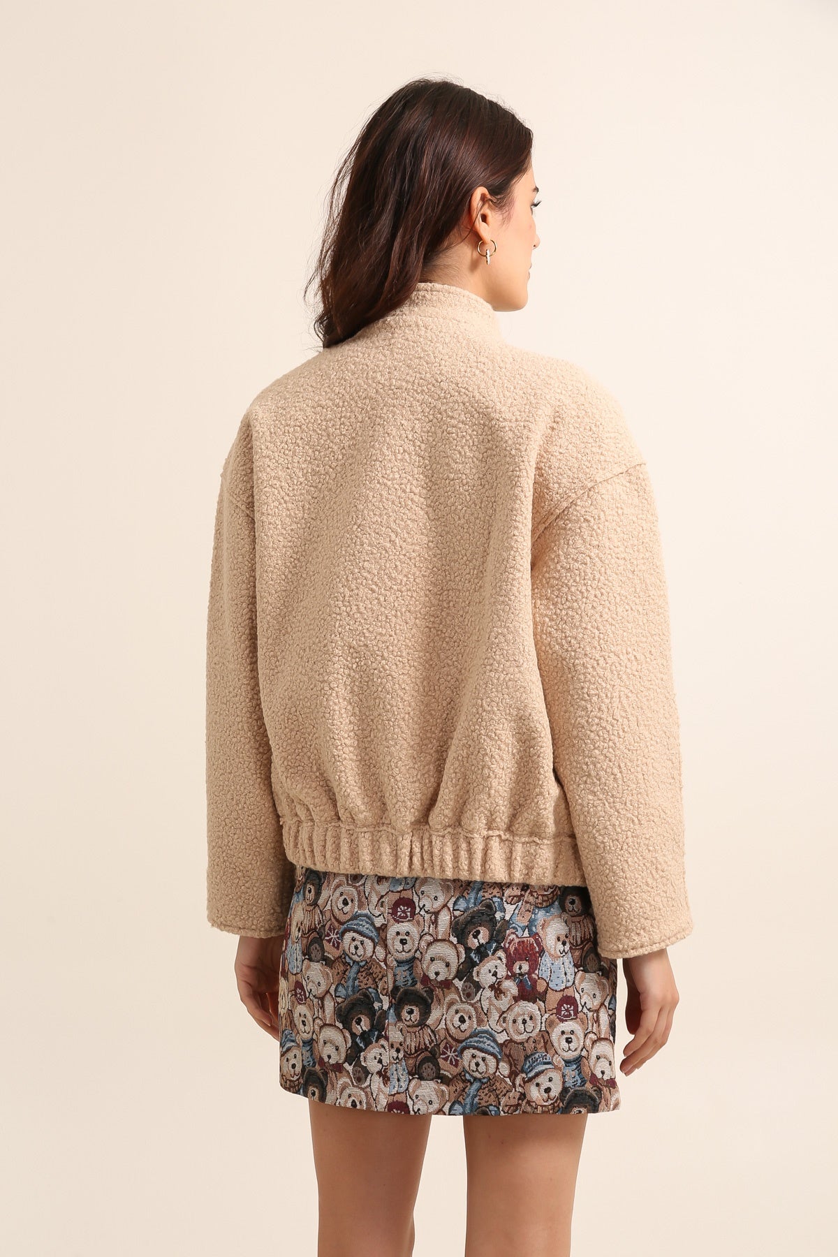 5513 Blouson à bouclettes