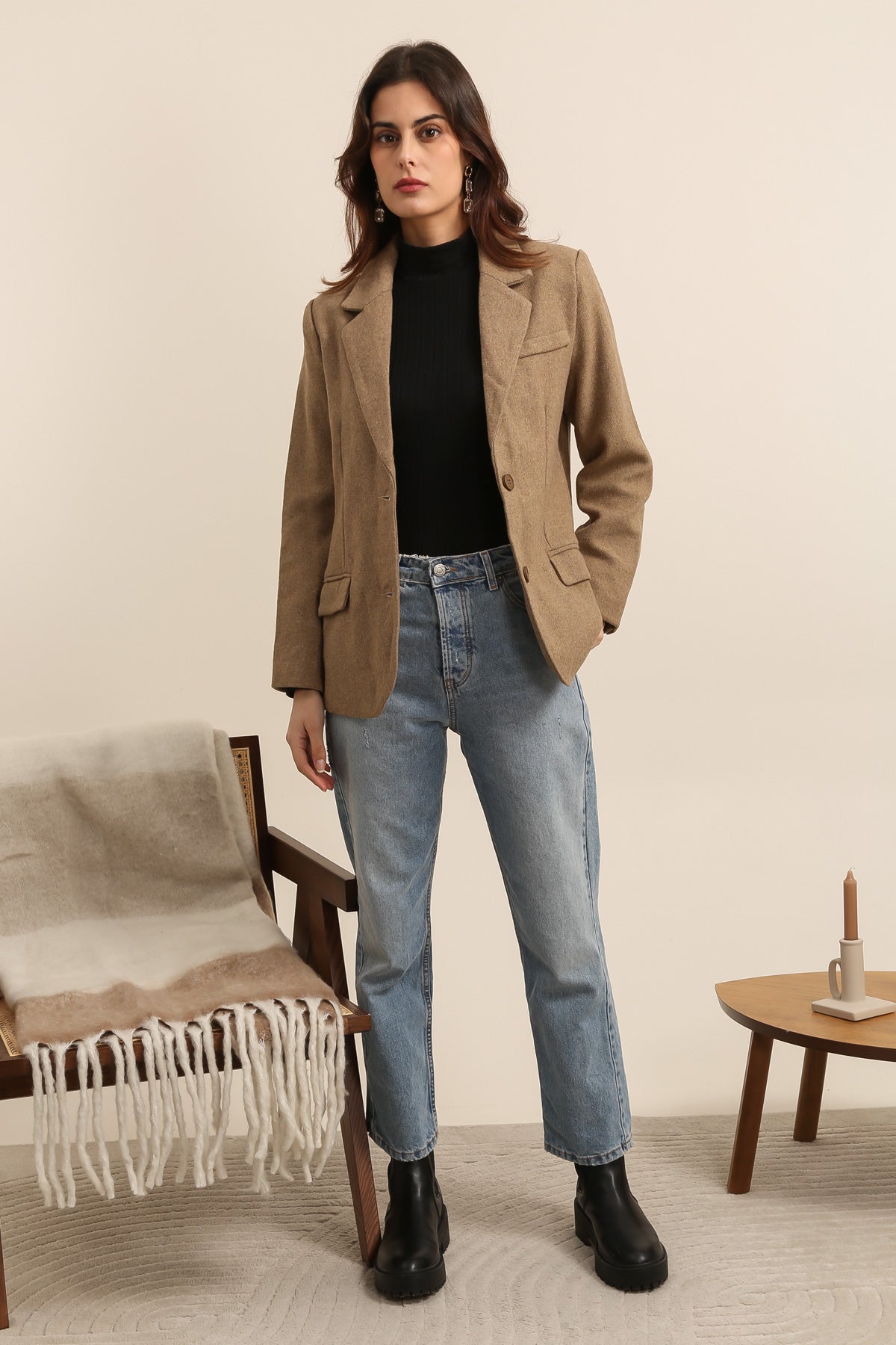 5516 Blazer en lainage