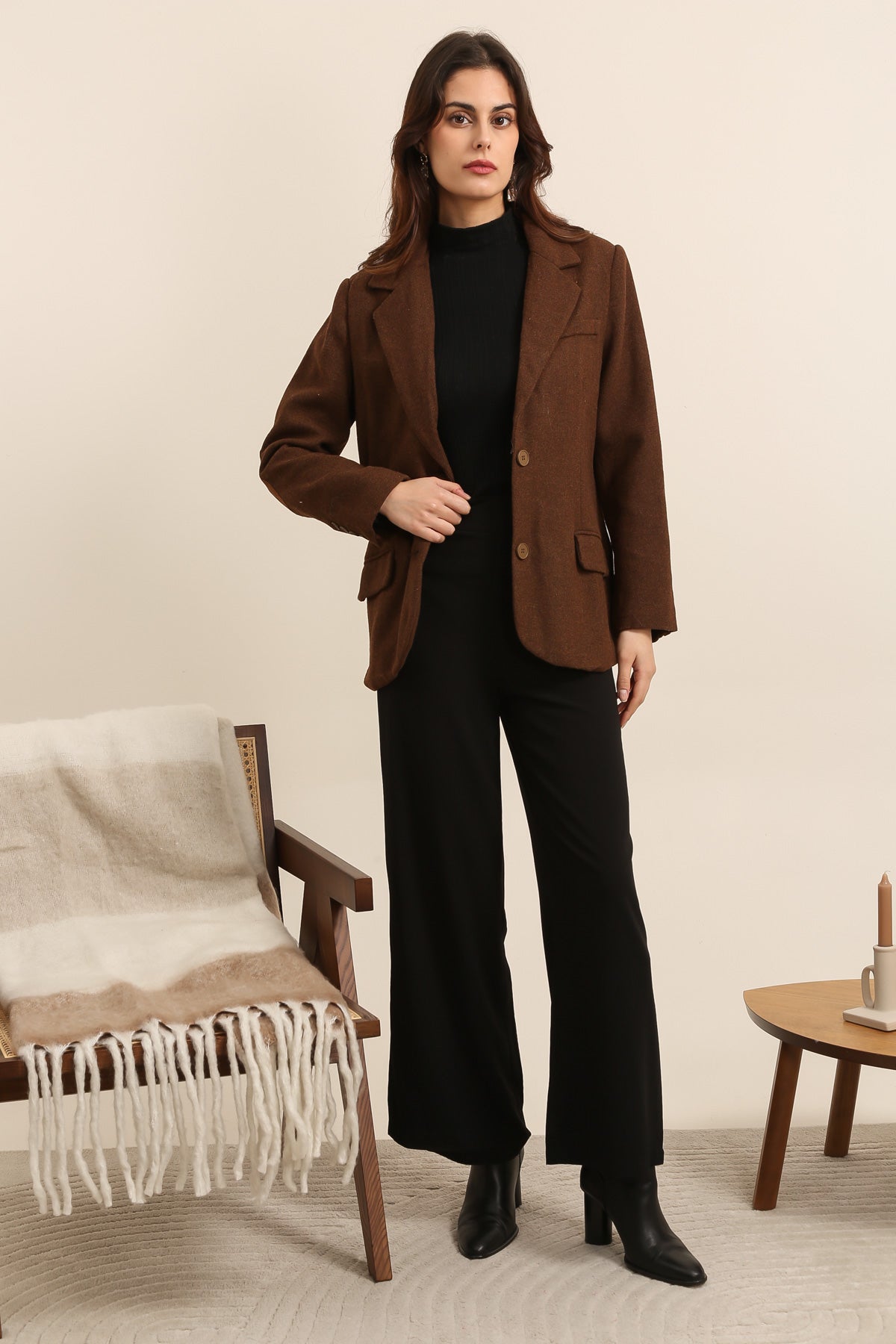 5516 Blazer en lainage