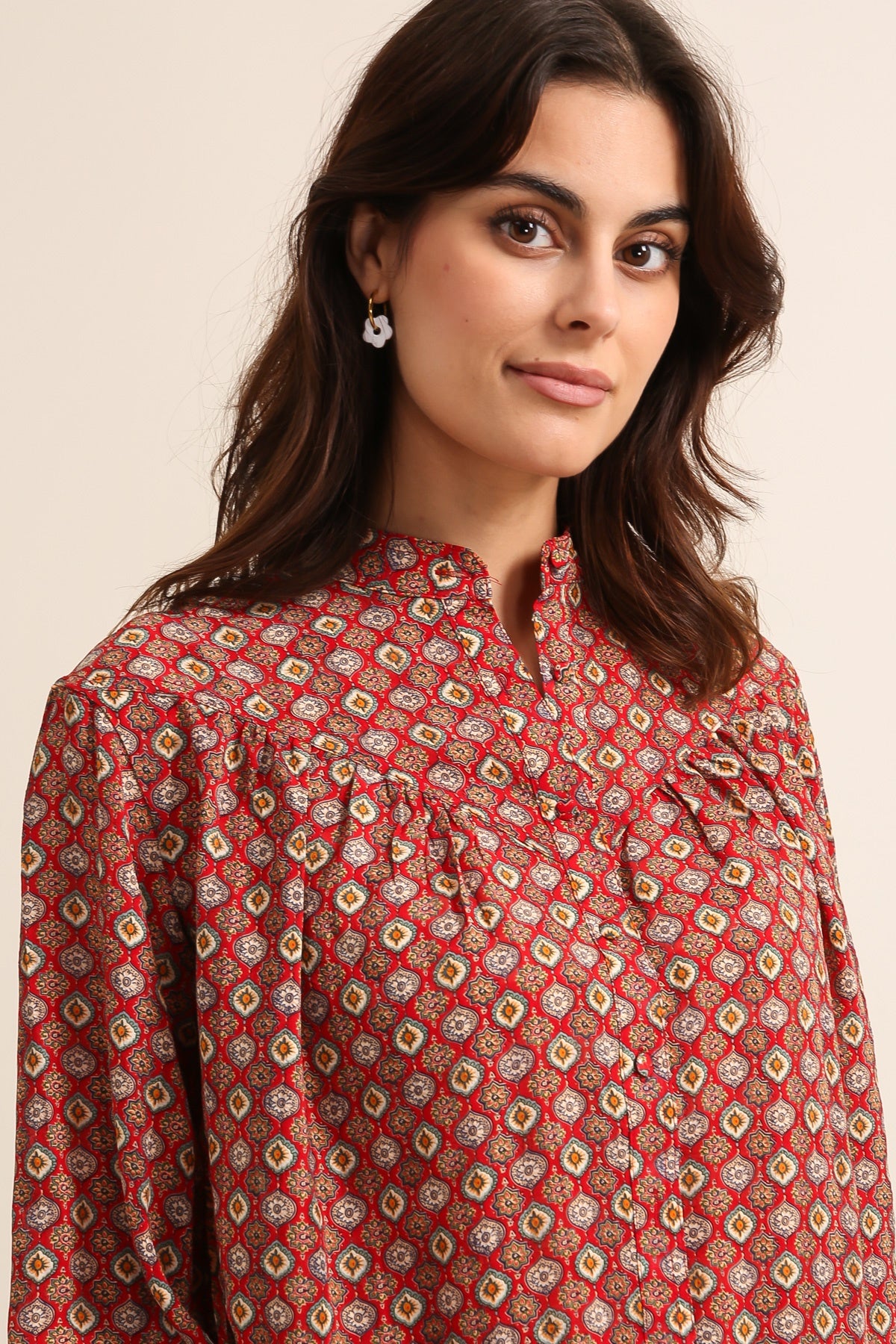 5530 Blusa estampada