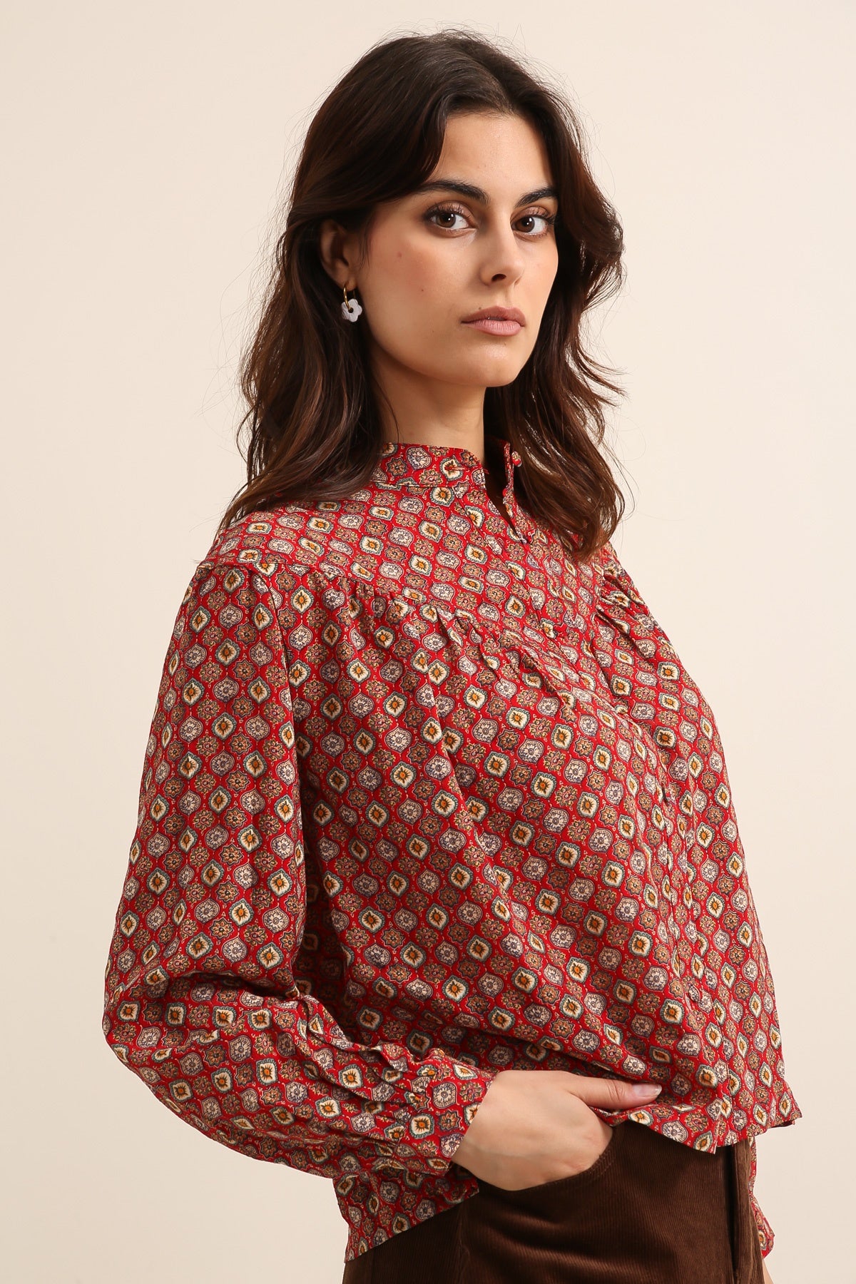 5530 Blusa estampada