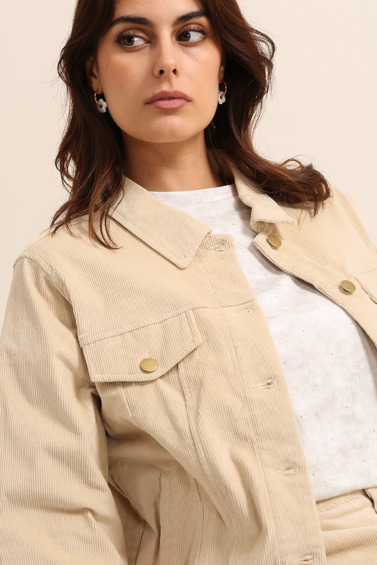 5536 Veste en velours