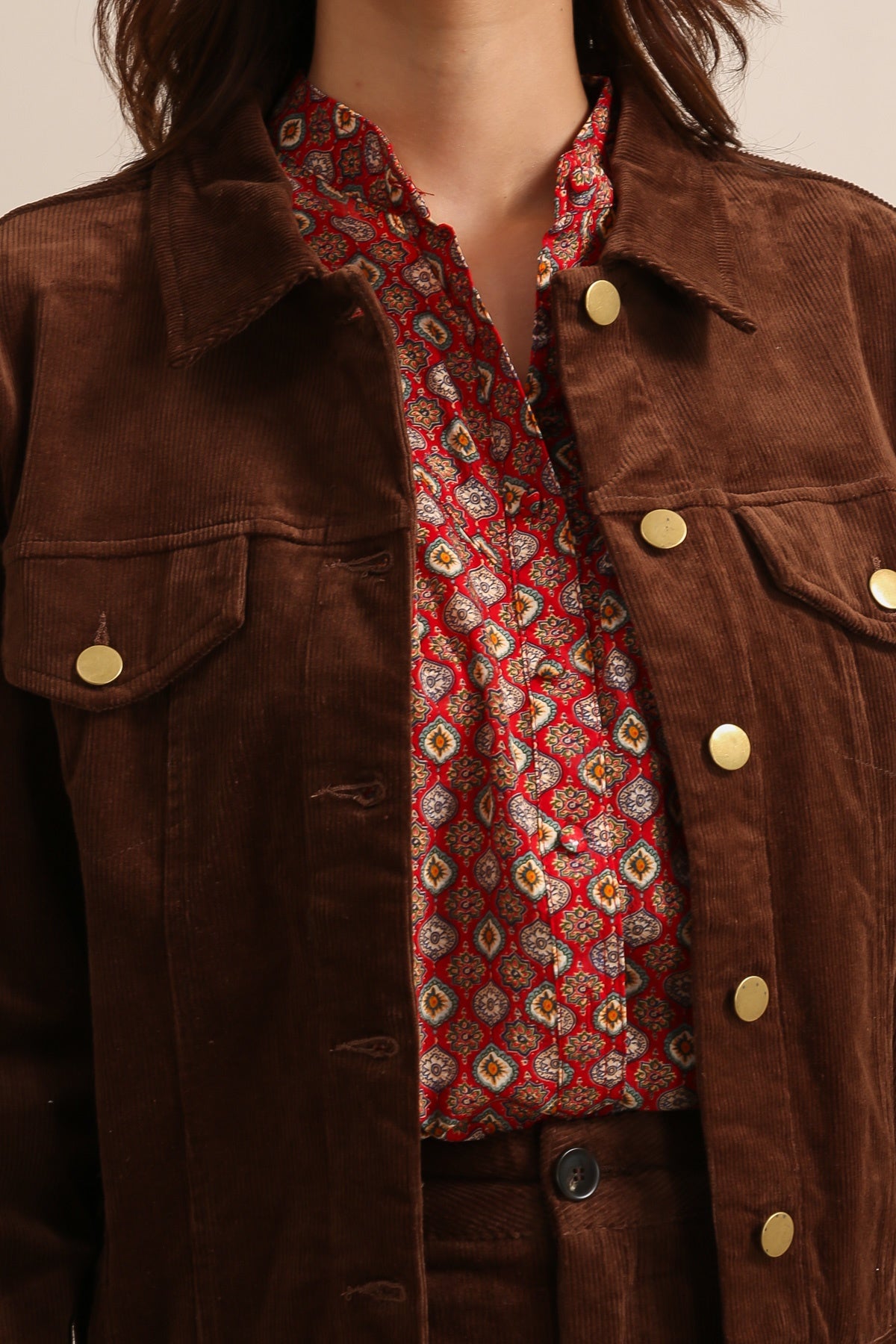 5536 Veste en velours