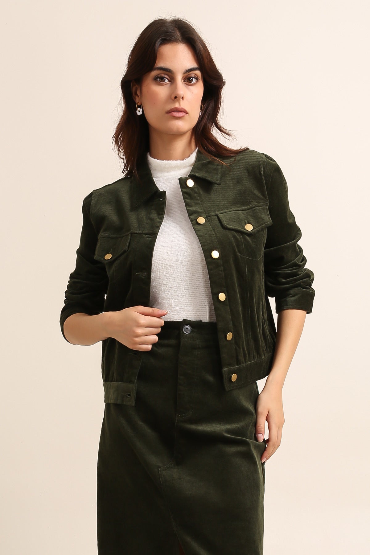 5536 Veste en velours