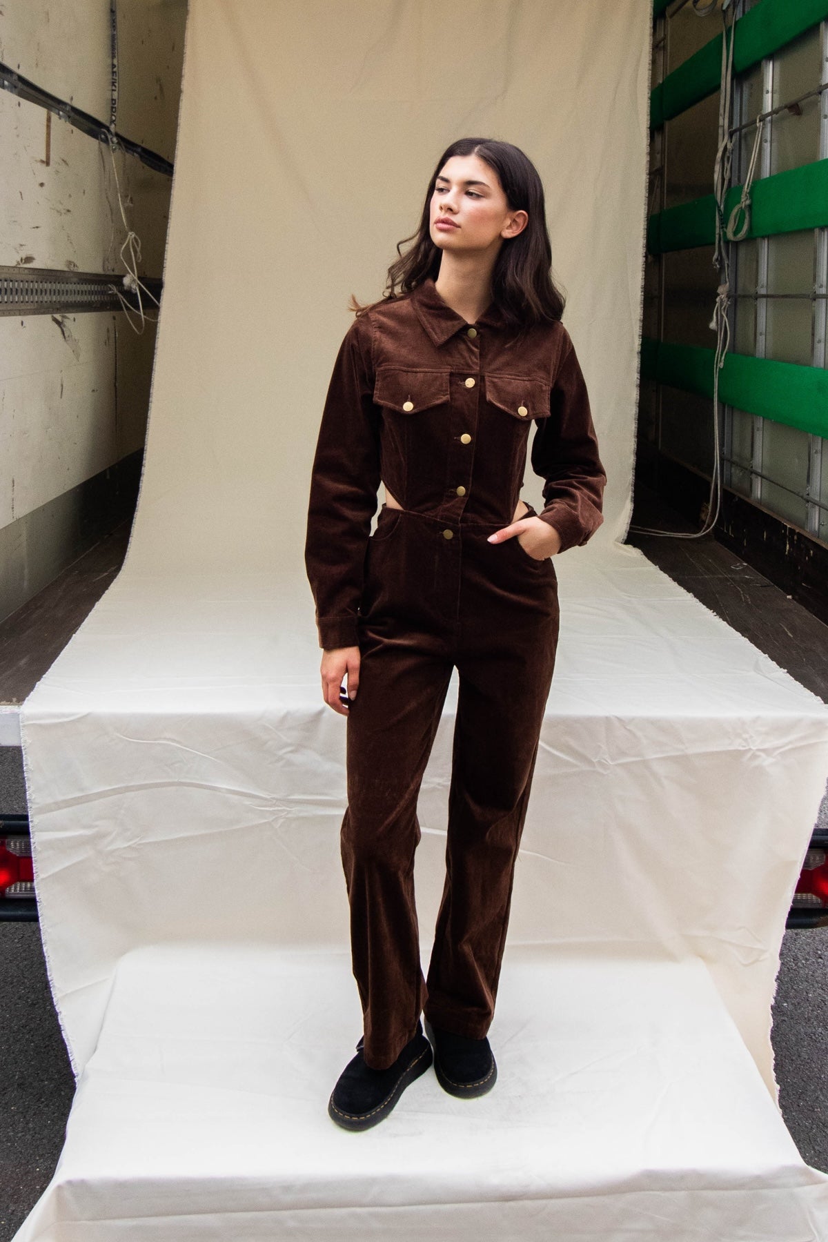 5538 Combinaison en velours