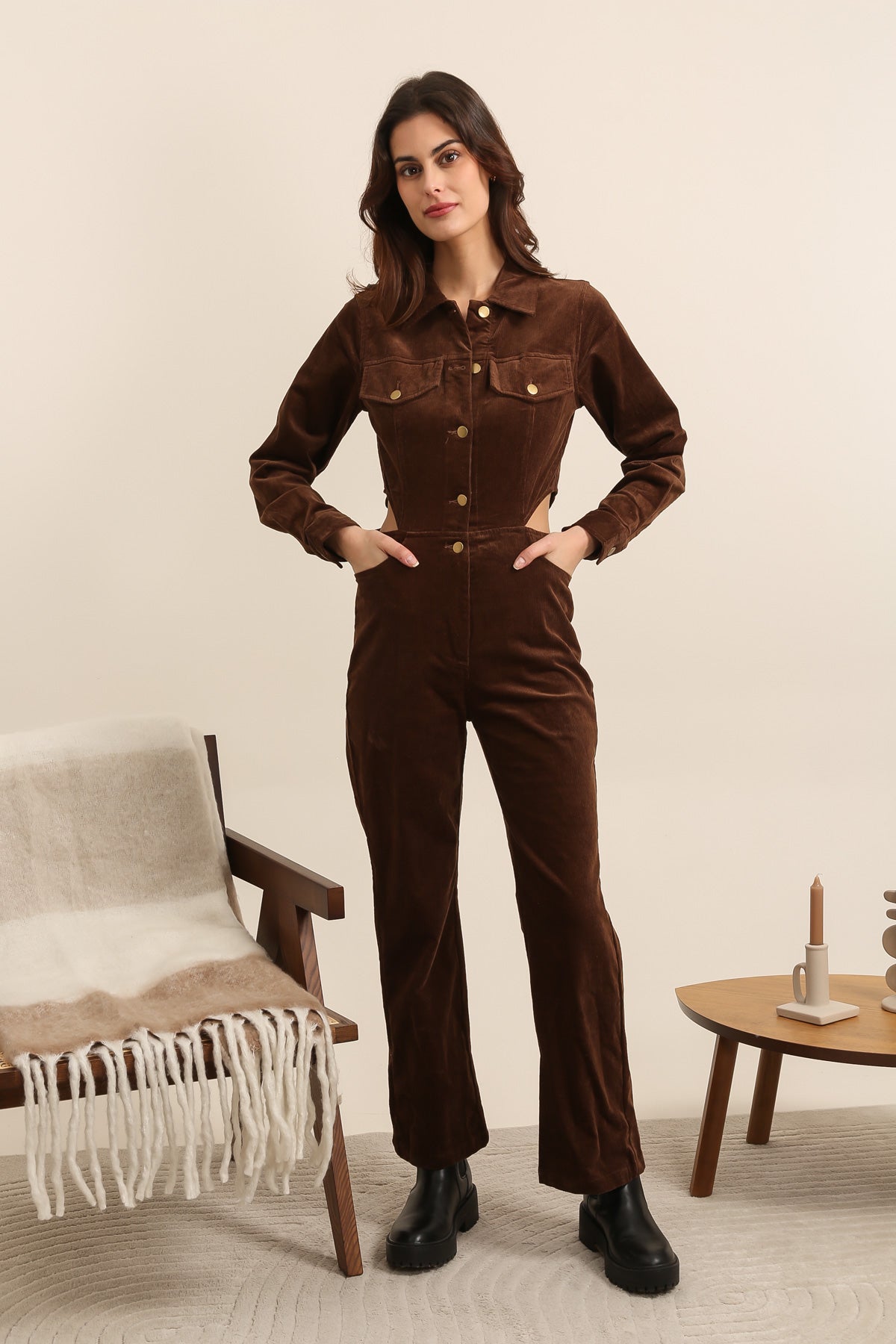 5538 Combinaison en velours