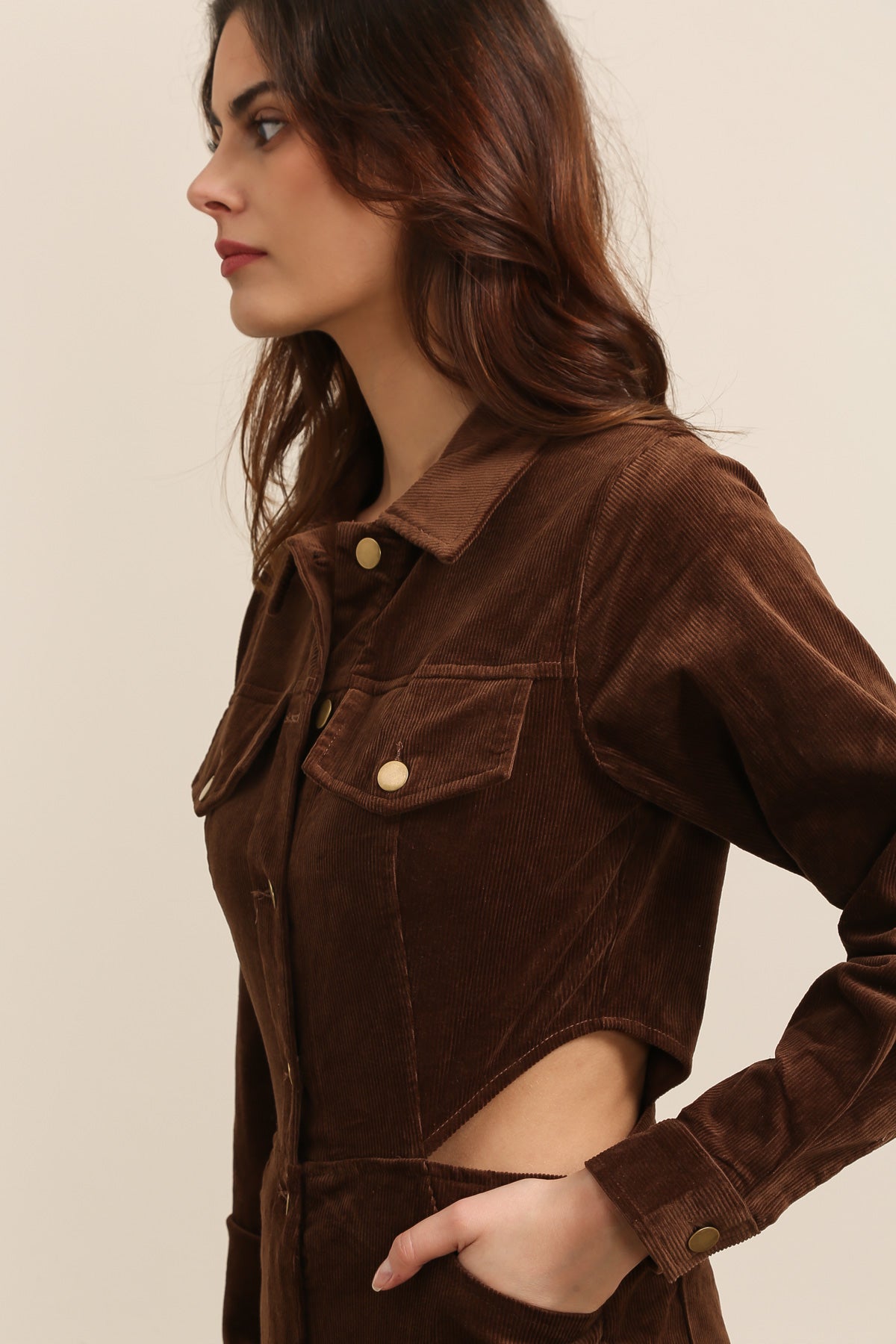 5538 Combinaison en velours