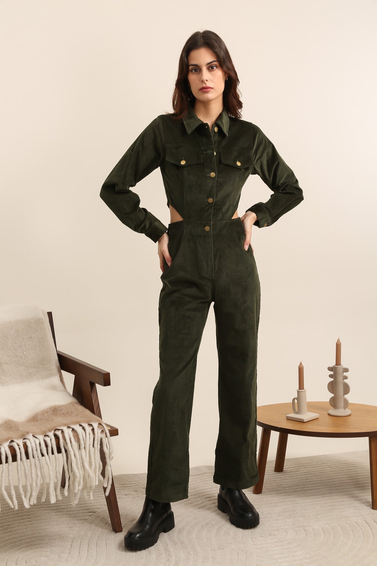 5538 Combinaison en velours