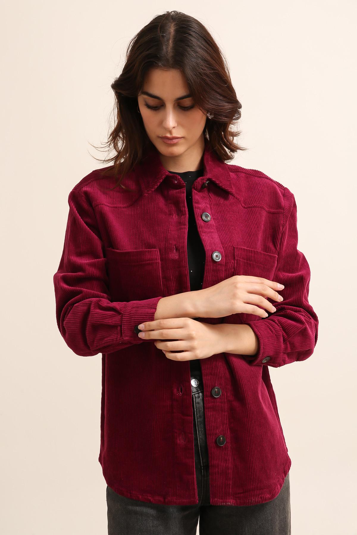 5550 Sobrecamisa de terciopelo