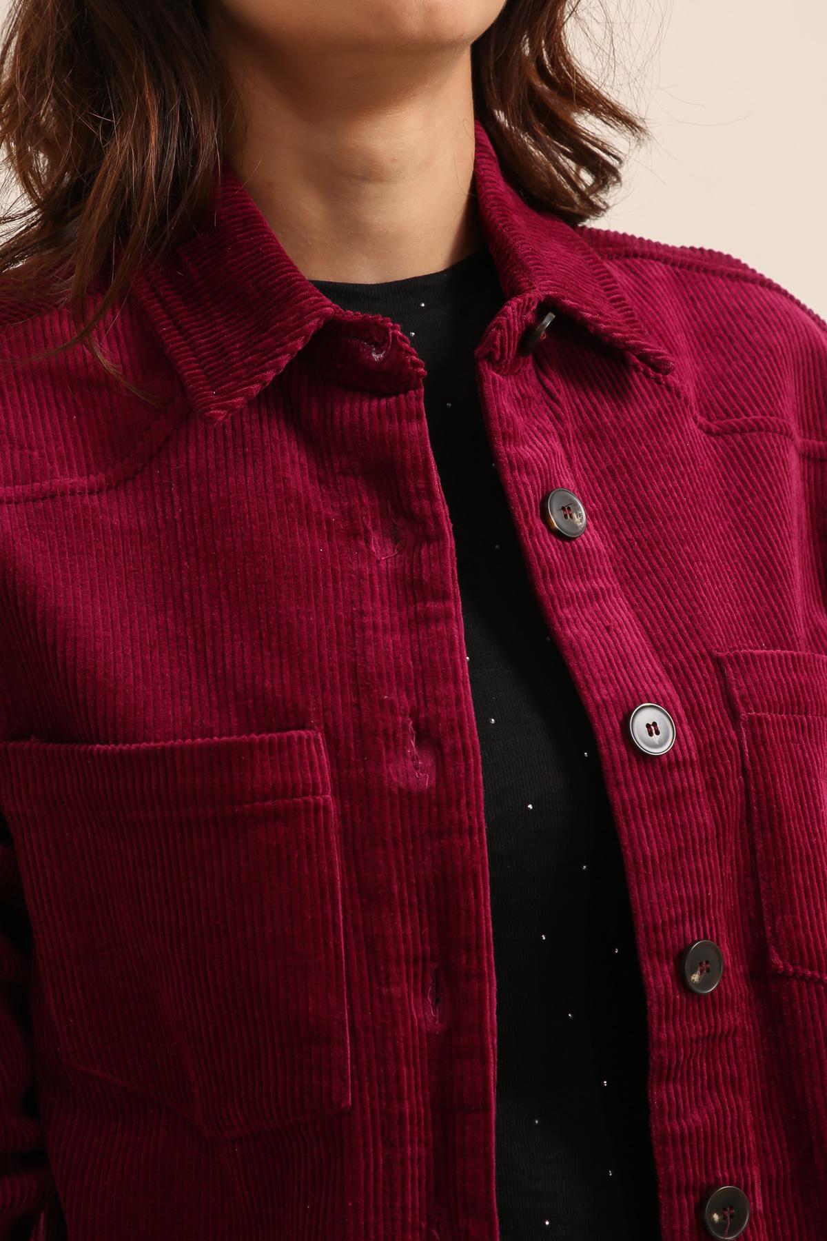 5550 Sobrecamisa de terciopelo