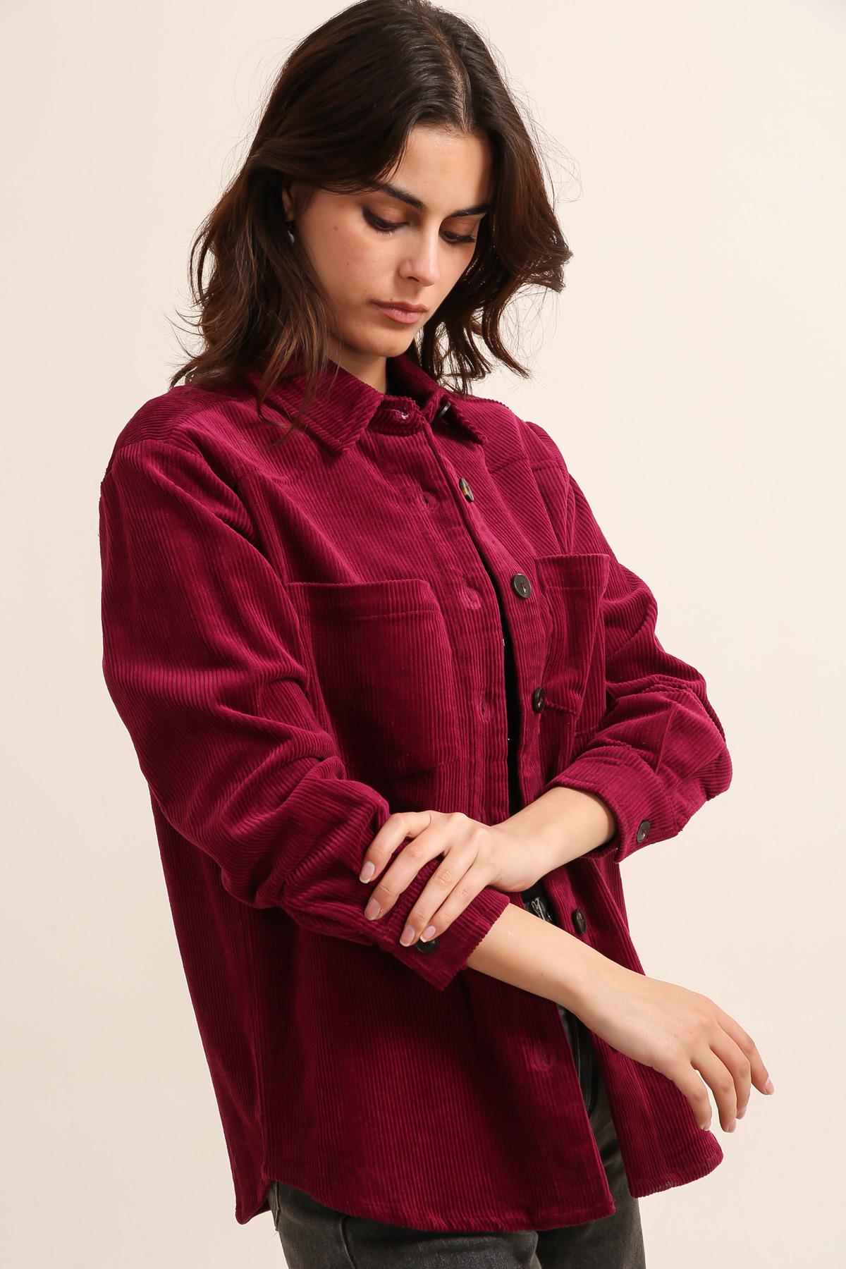 5550 Sobrecamisa de terciopelo