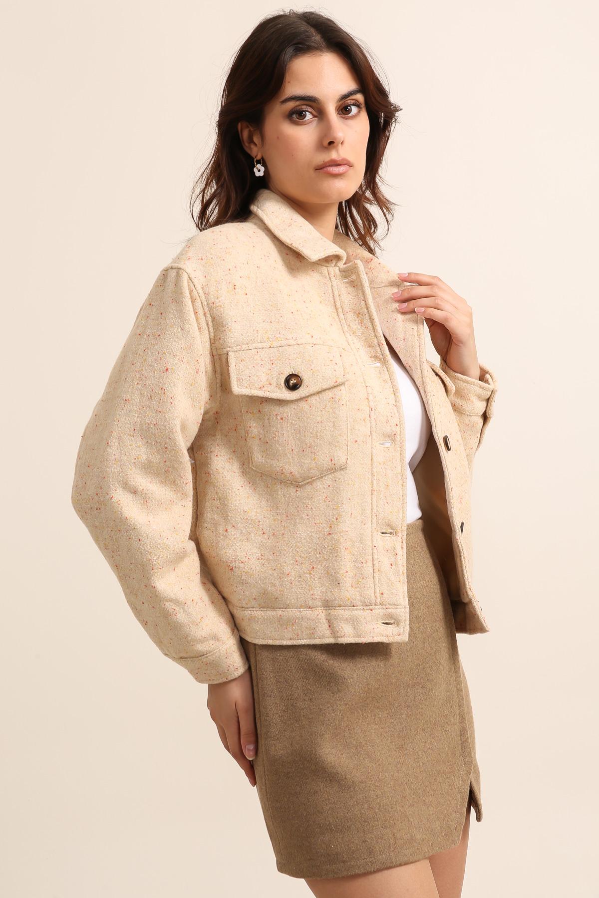 5578 Veste mouchetée