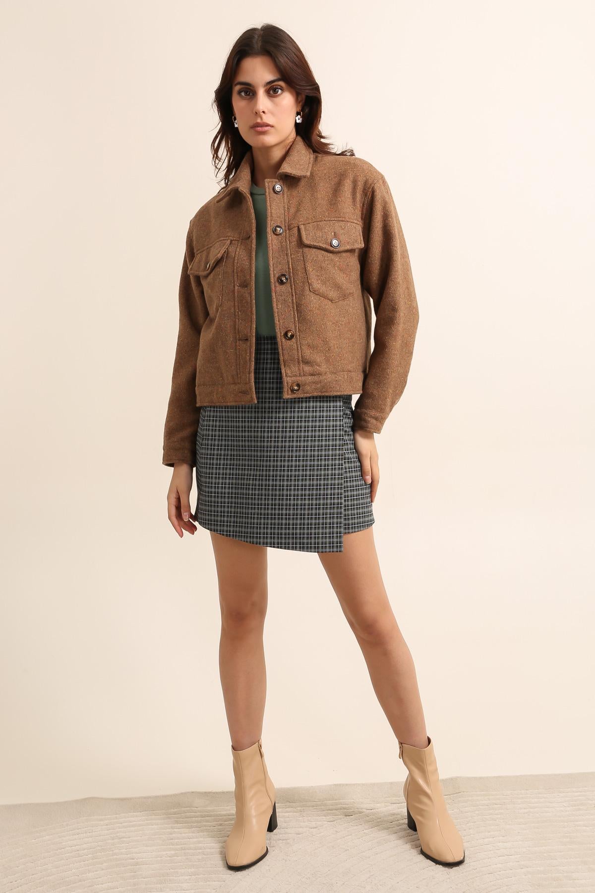 5578 Veste mouchetée