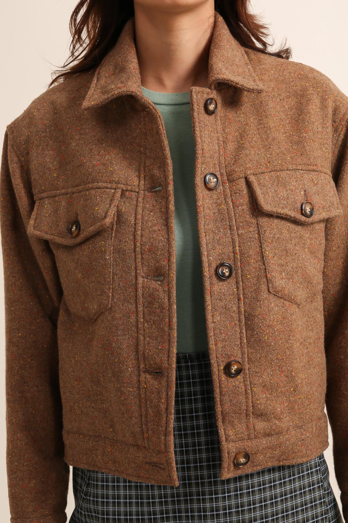 5578 Veste mouchetée