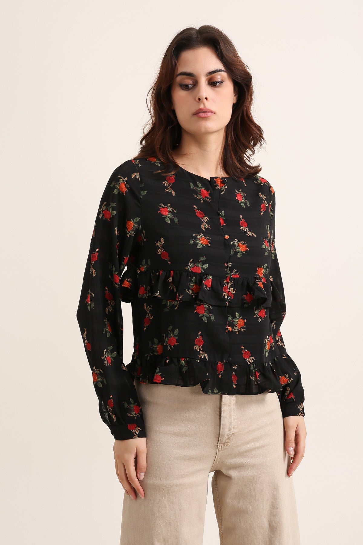 5610 Blusa floral