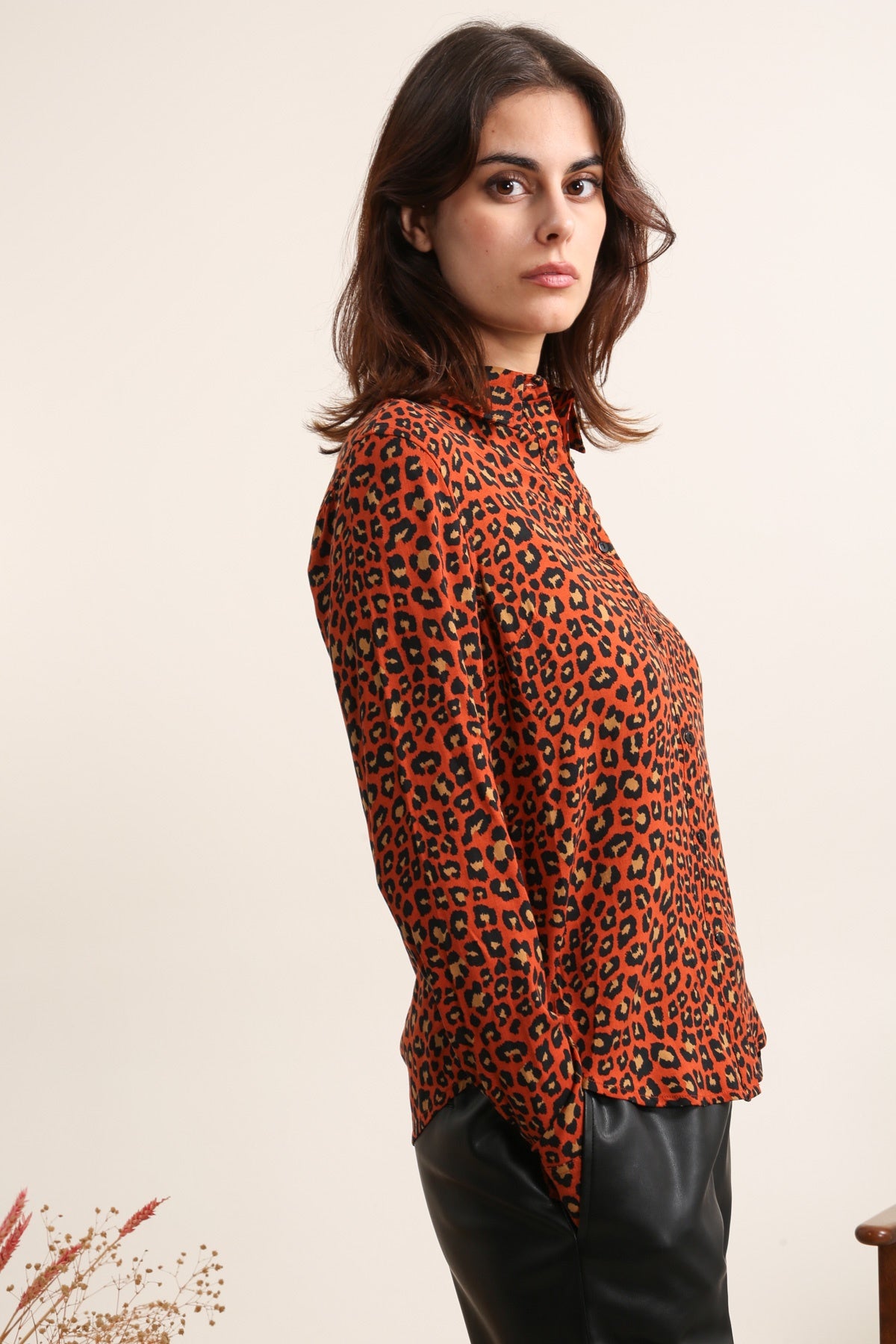 5656 Chemise léopard