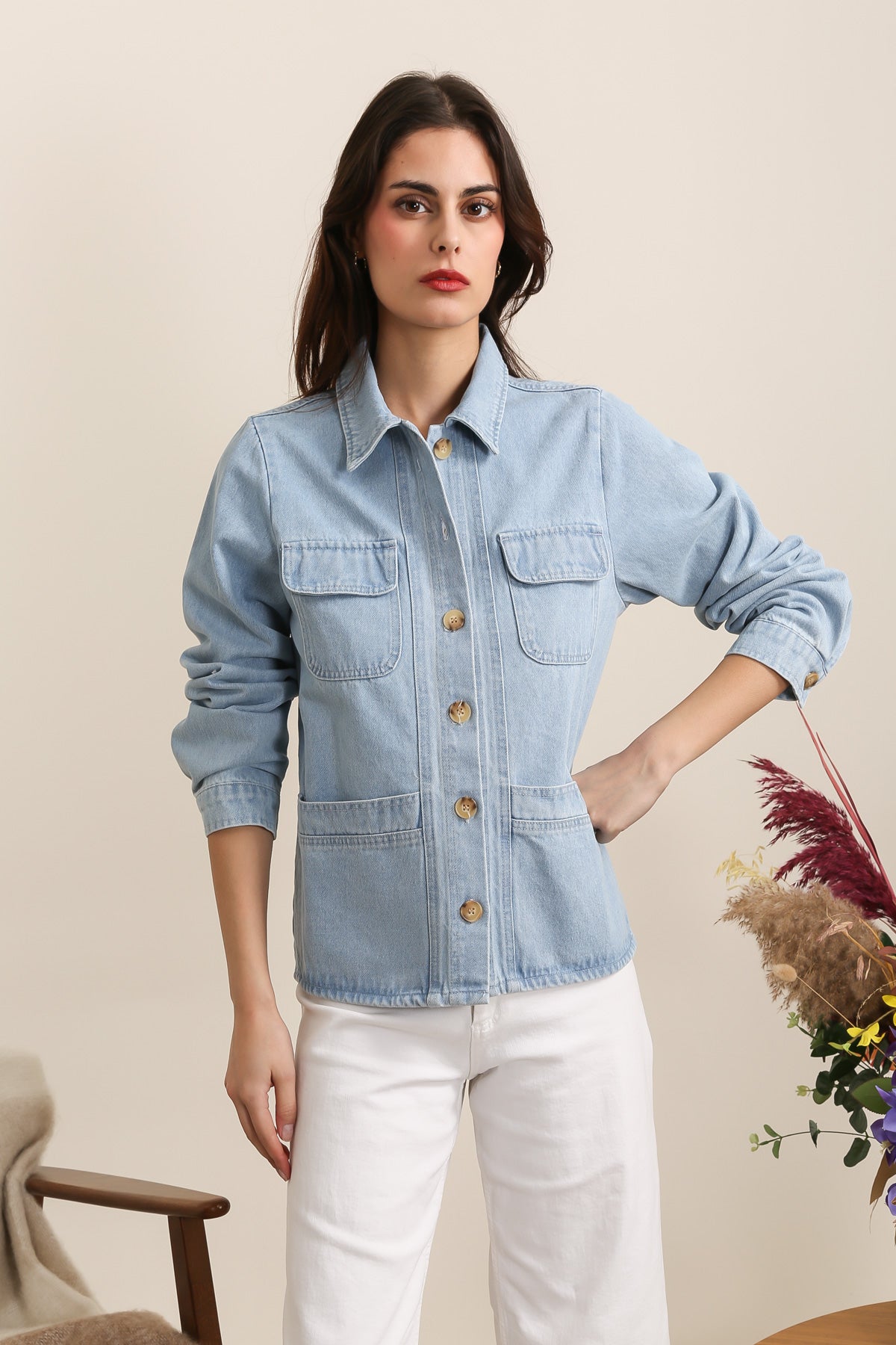 5668 Veste denim