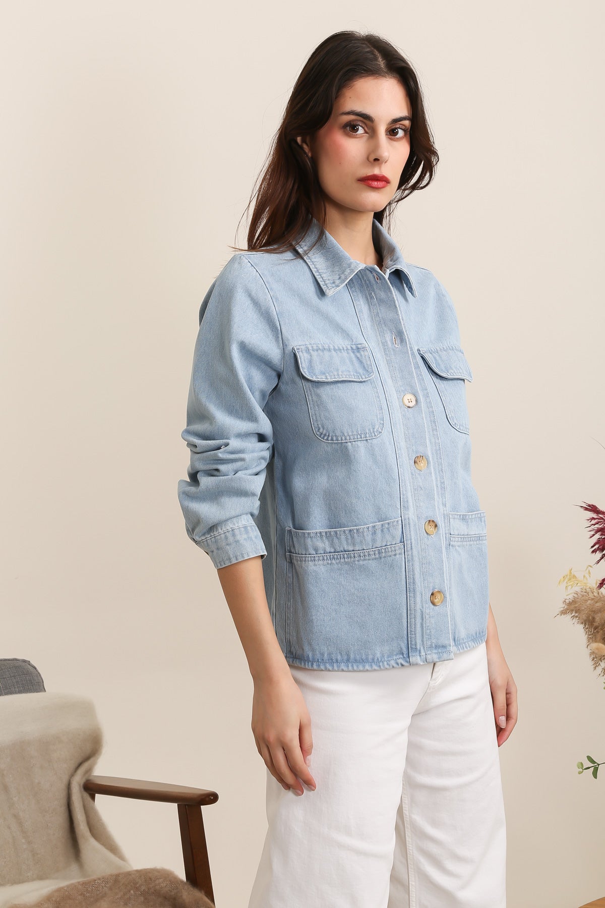 5668 Veste denim