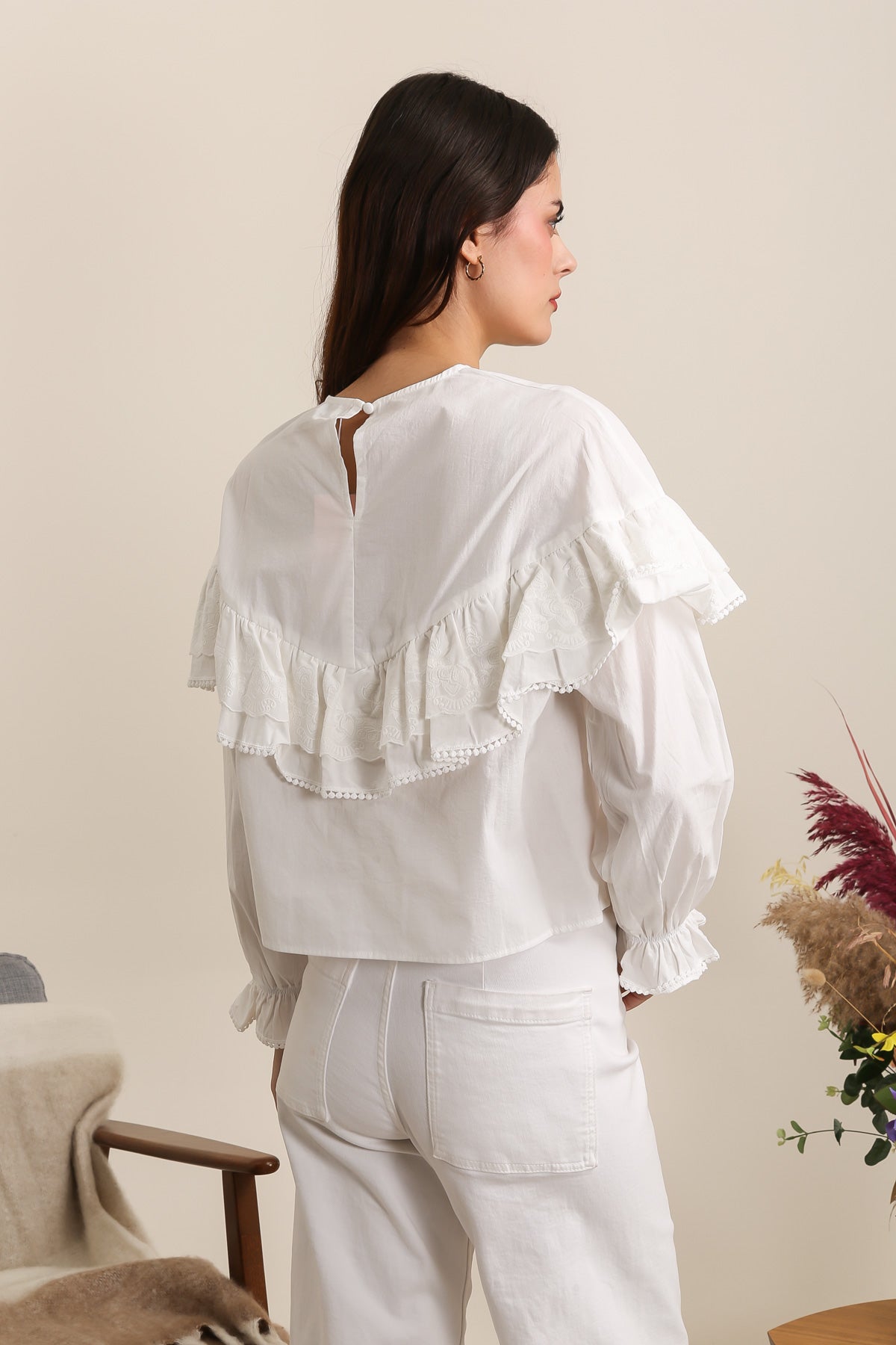 5679 Blouse romantique