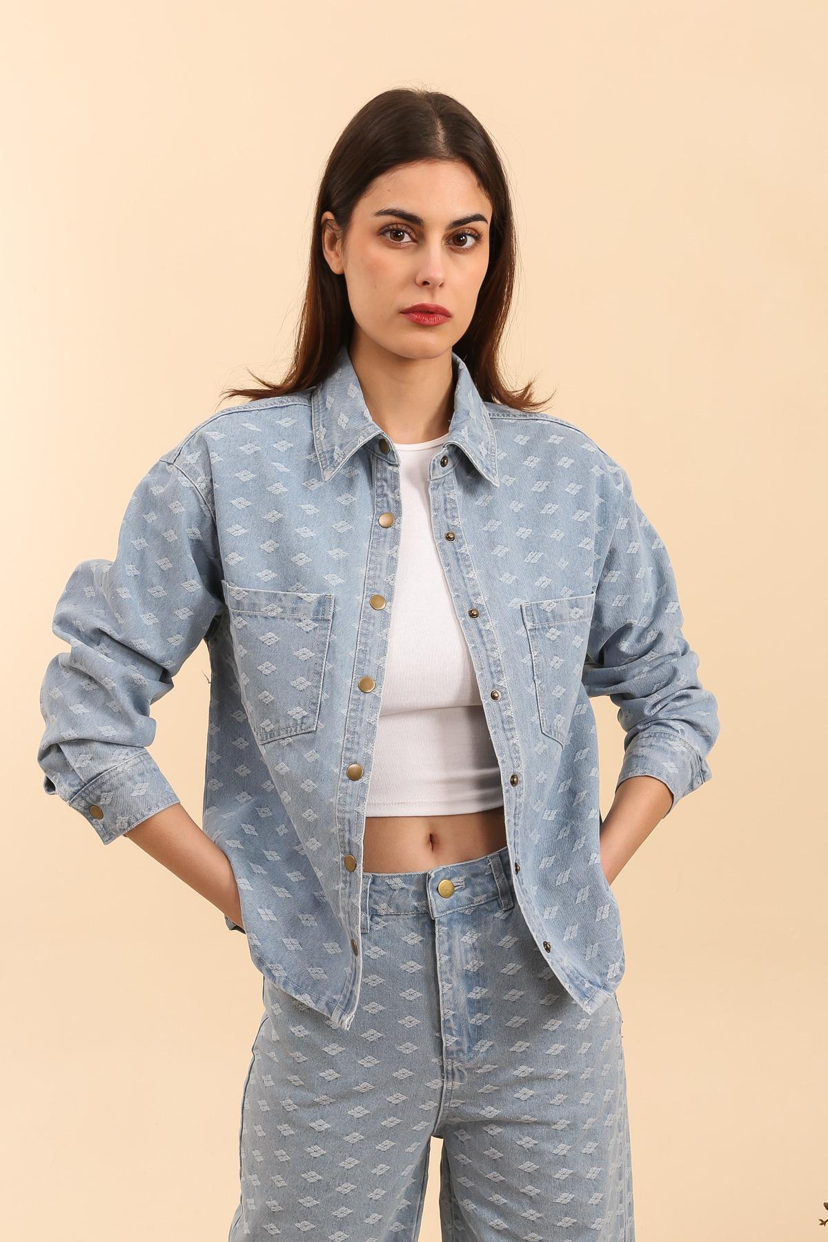 5687 Surchemise denim