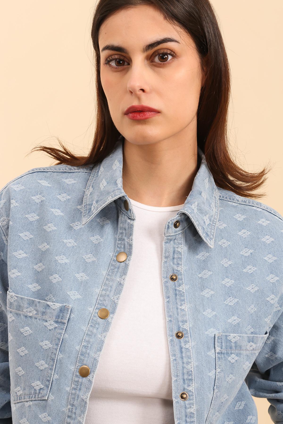 5687 Surchemise denim