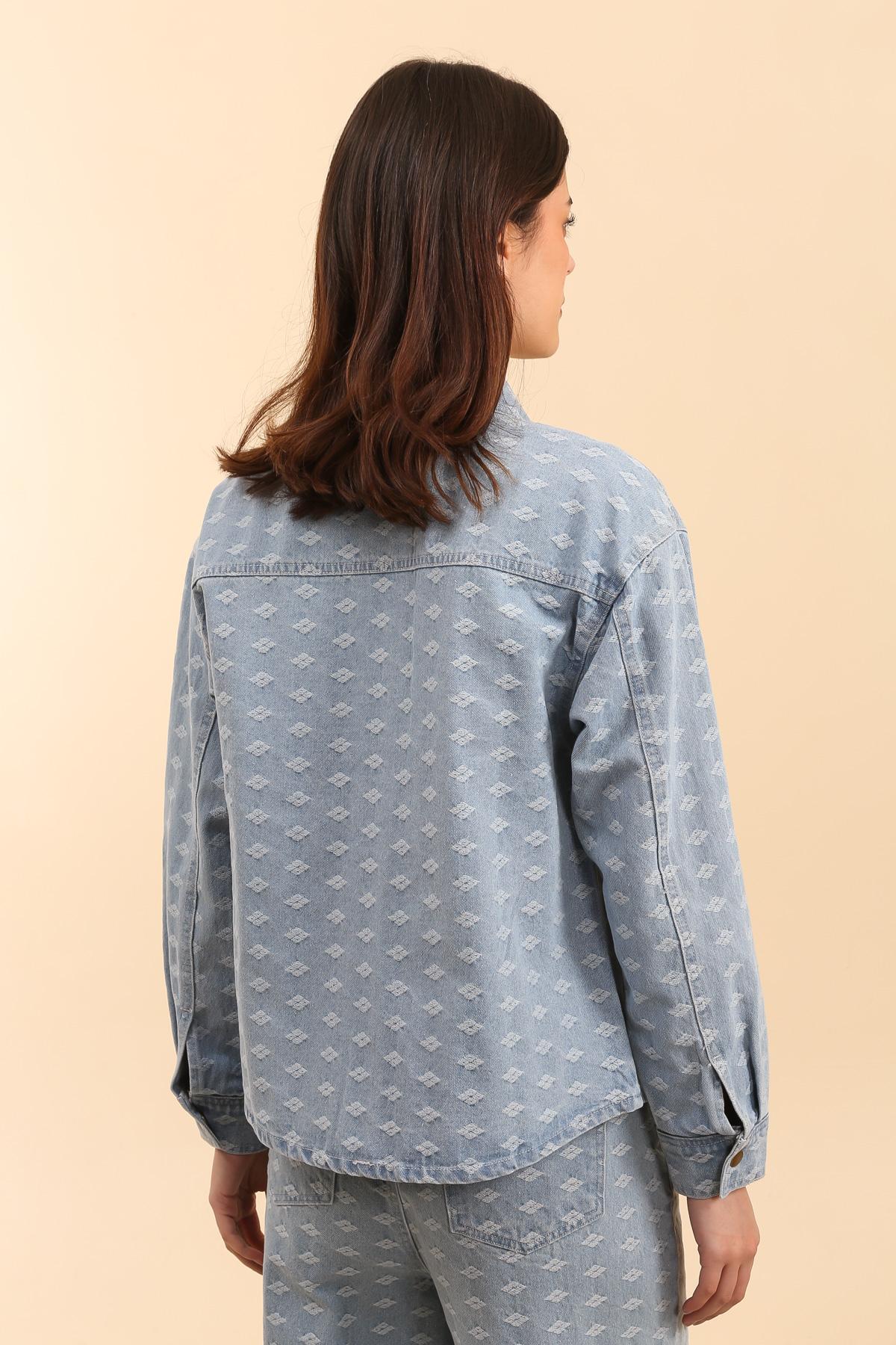 5687 Surchemise denim