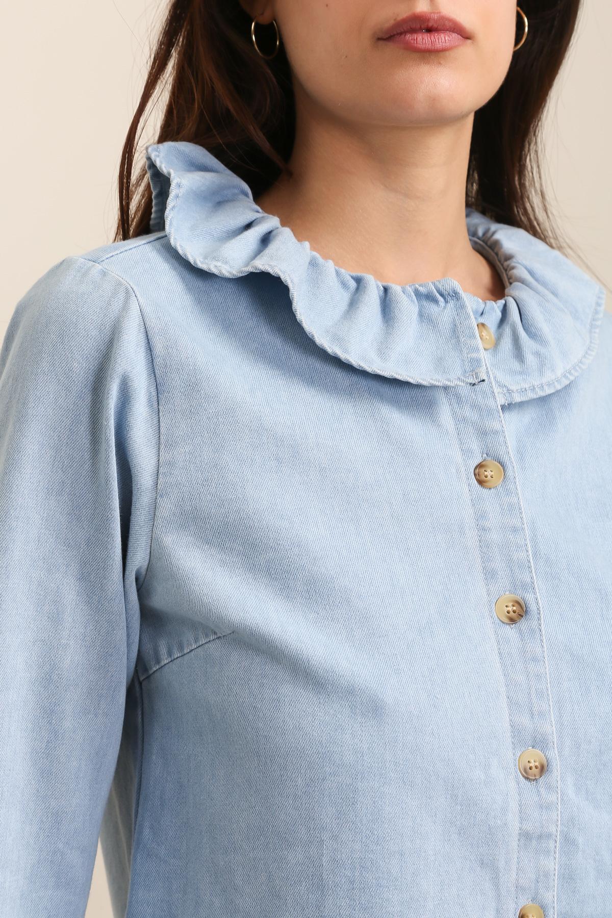 5689 Blouse col pierrot