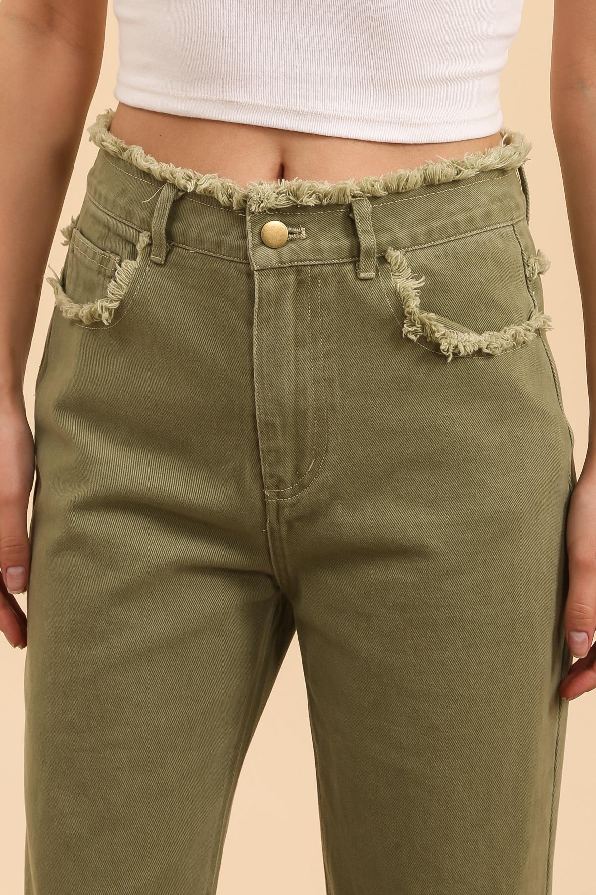 5700 Pantalon à franges