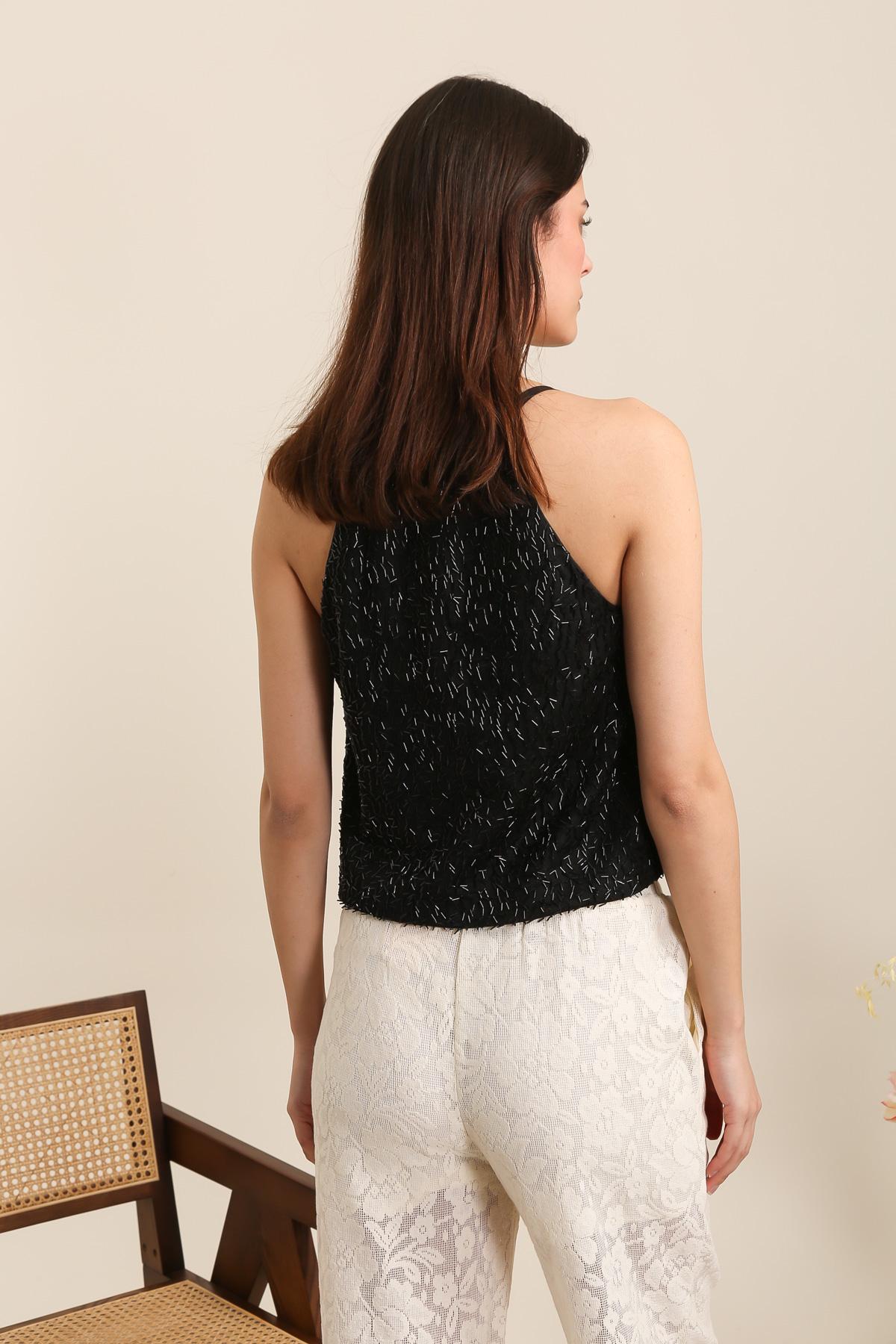 5751 Débardeur à sequins