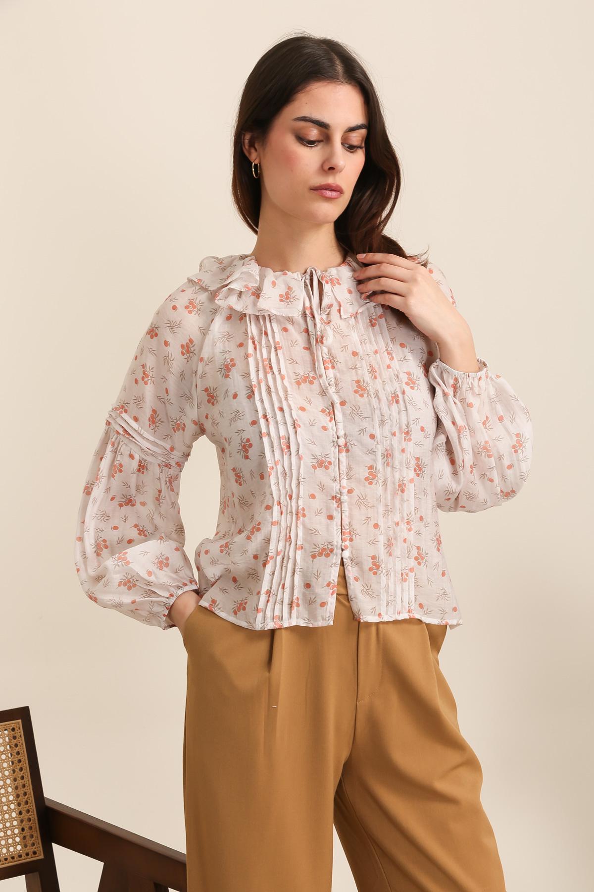 5756 Blouse florale