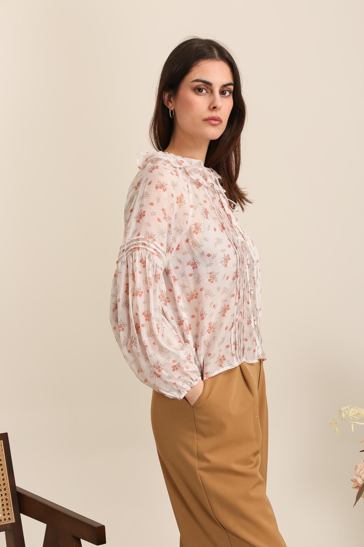 5756 Blouse florale