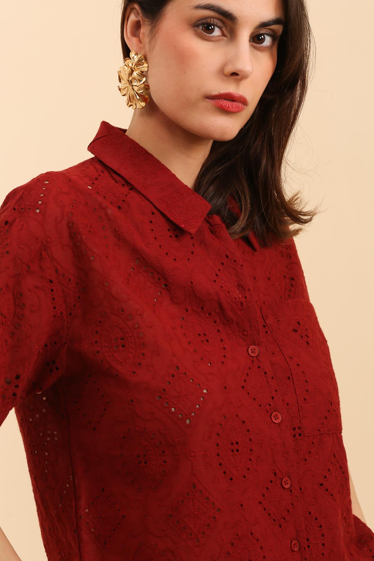 5762 Chemisette éthnique