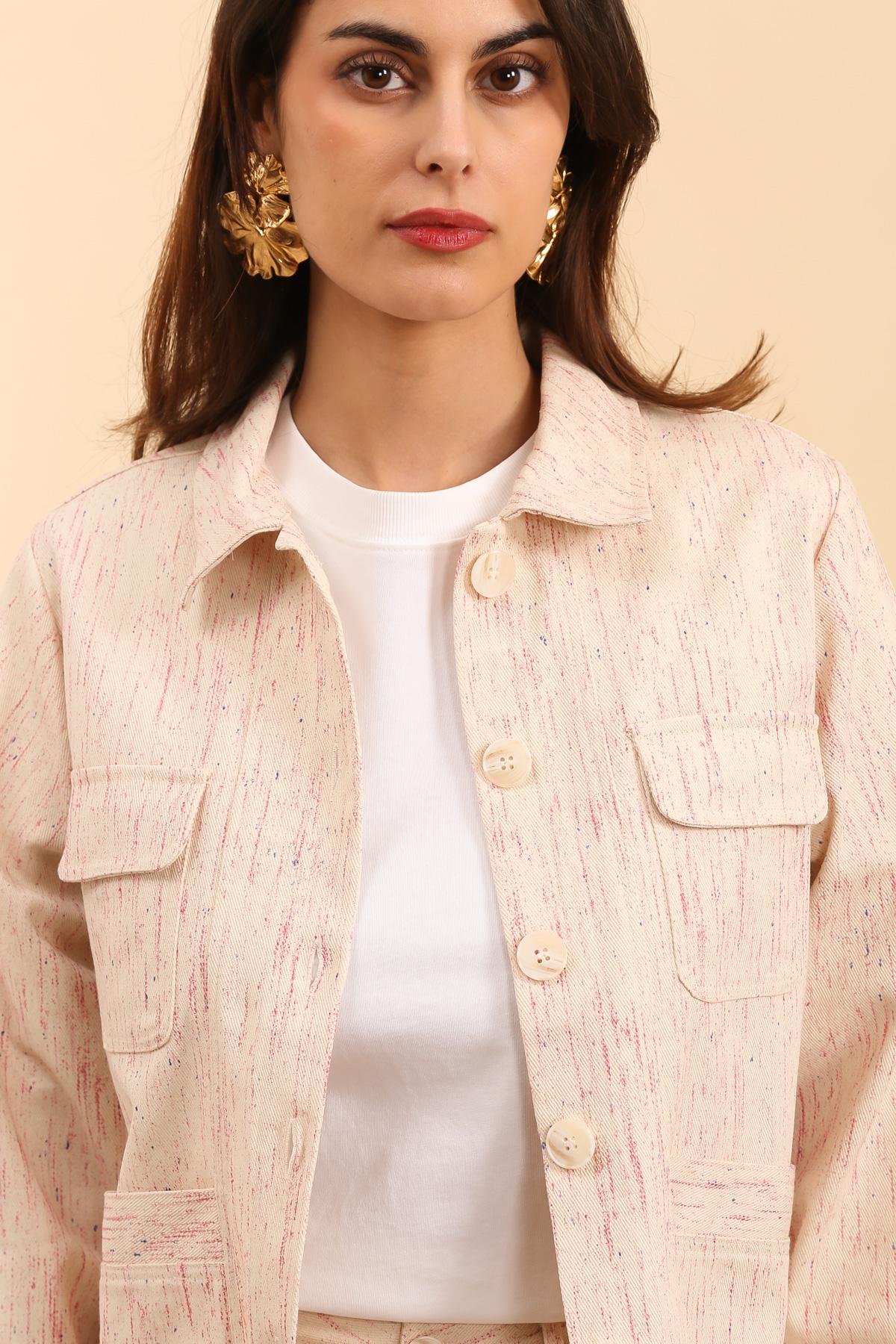 5775 Surchemise effet peinture