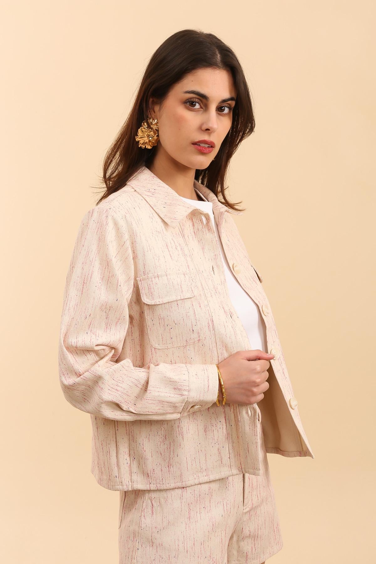 5775 Surchemise effet peinture