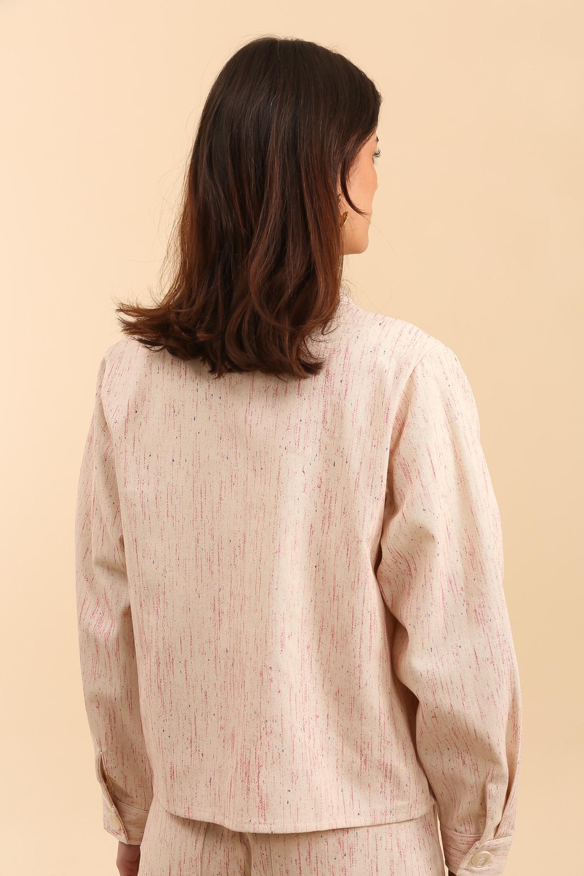 5775 Surchemise effet peinture