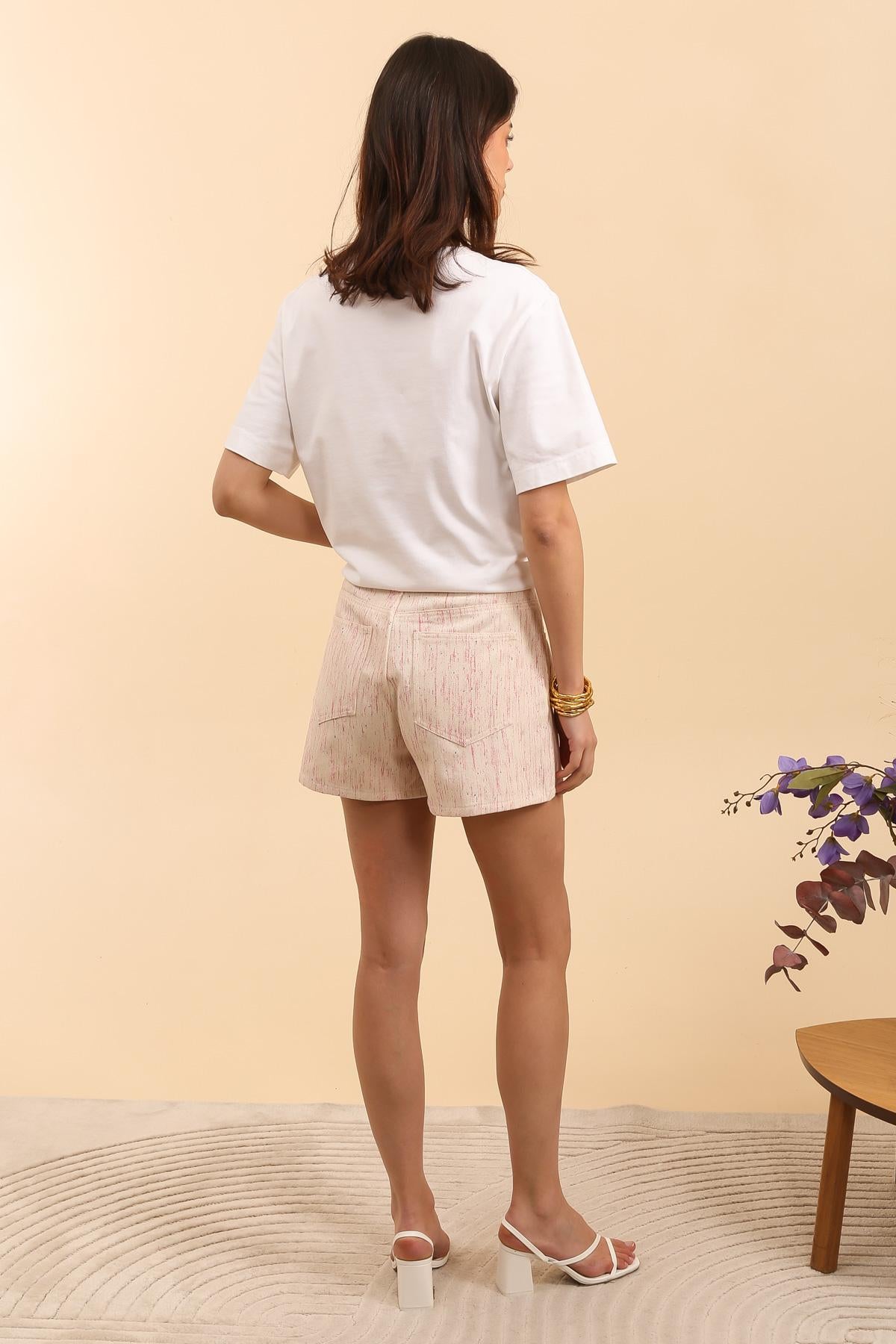 5776 Short effet peinture