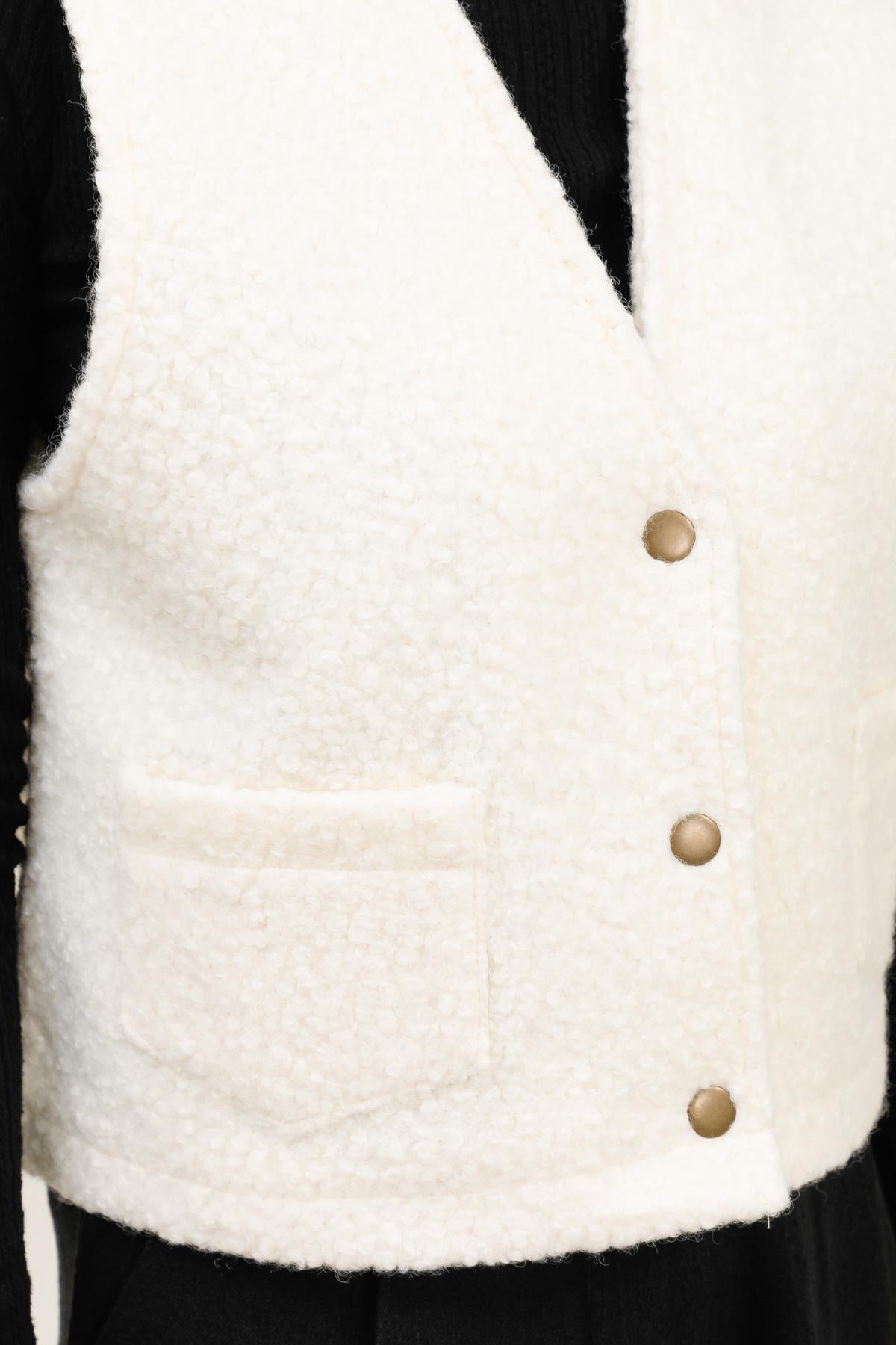 5857 Gilet à bouclettes