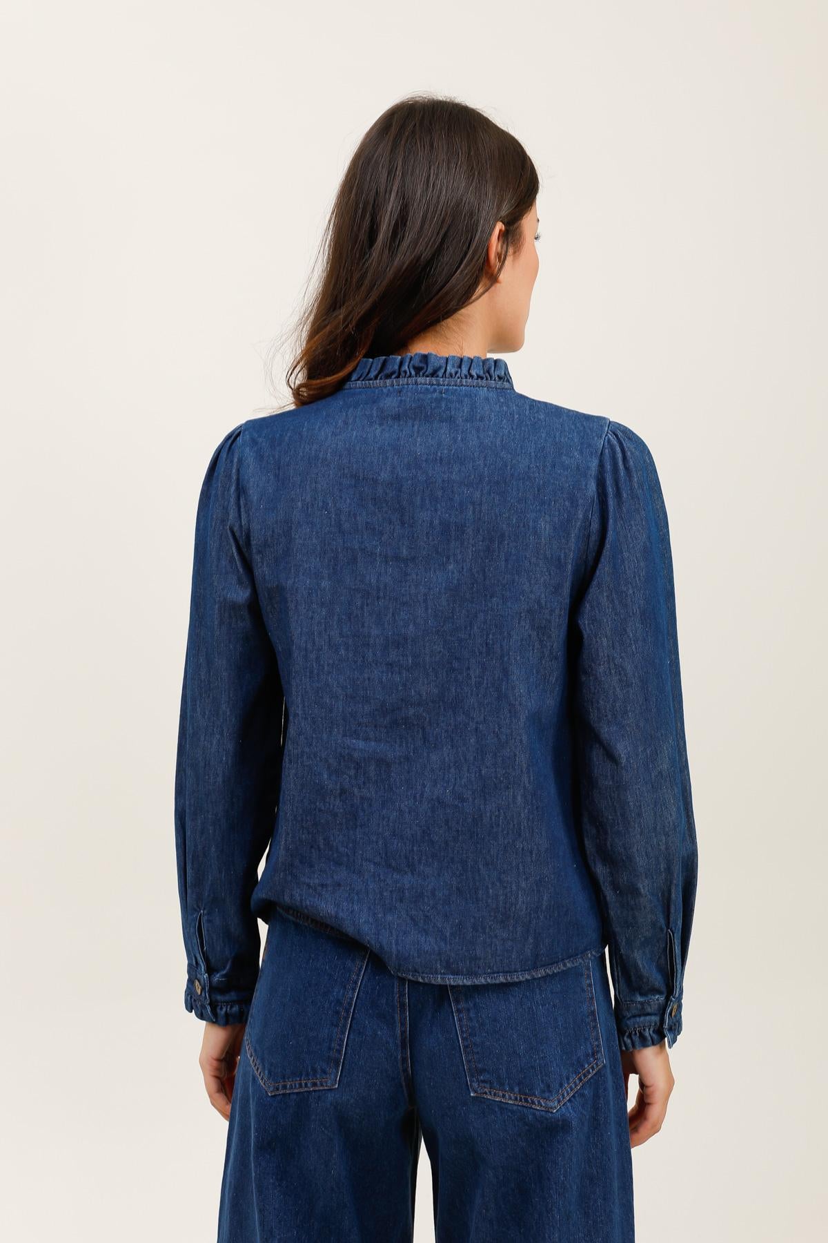 5859 Blouse denim