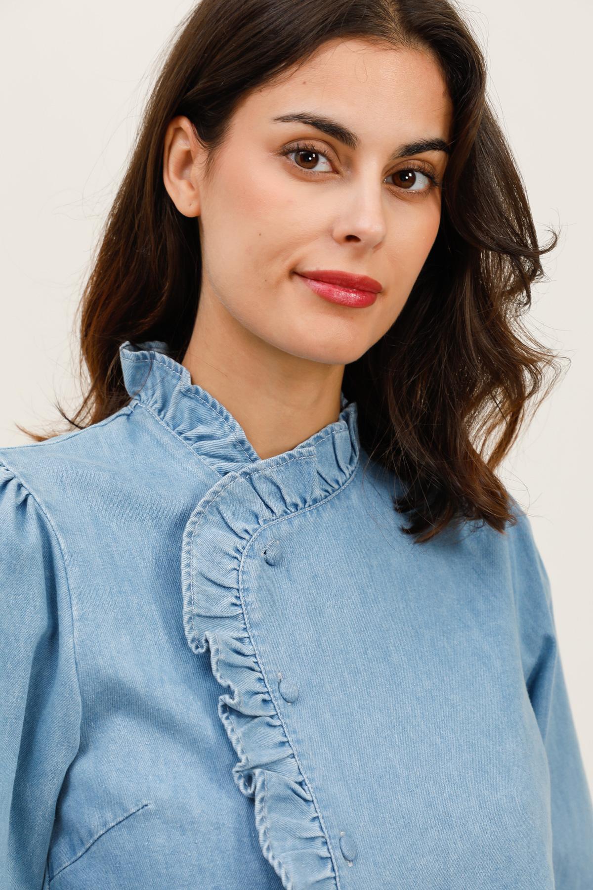 5861 Blouse denim