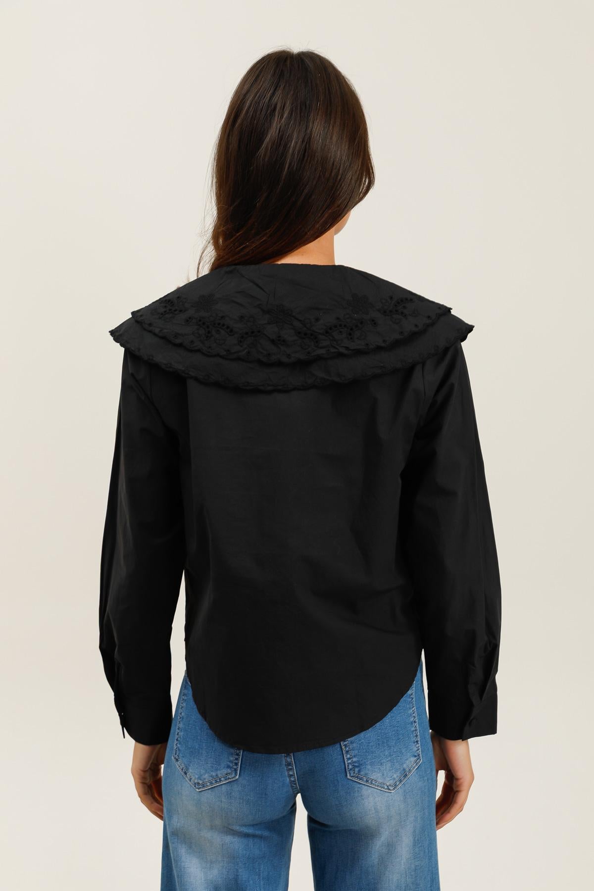 5876 Chemise double col