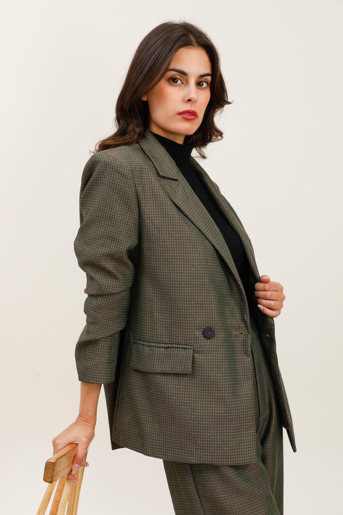 5882 Blazer petits carreaux