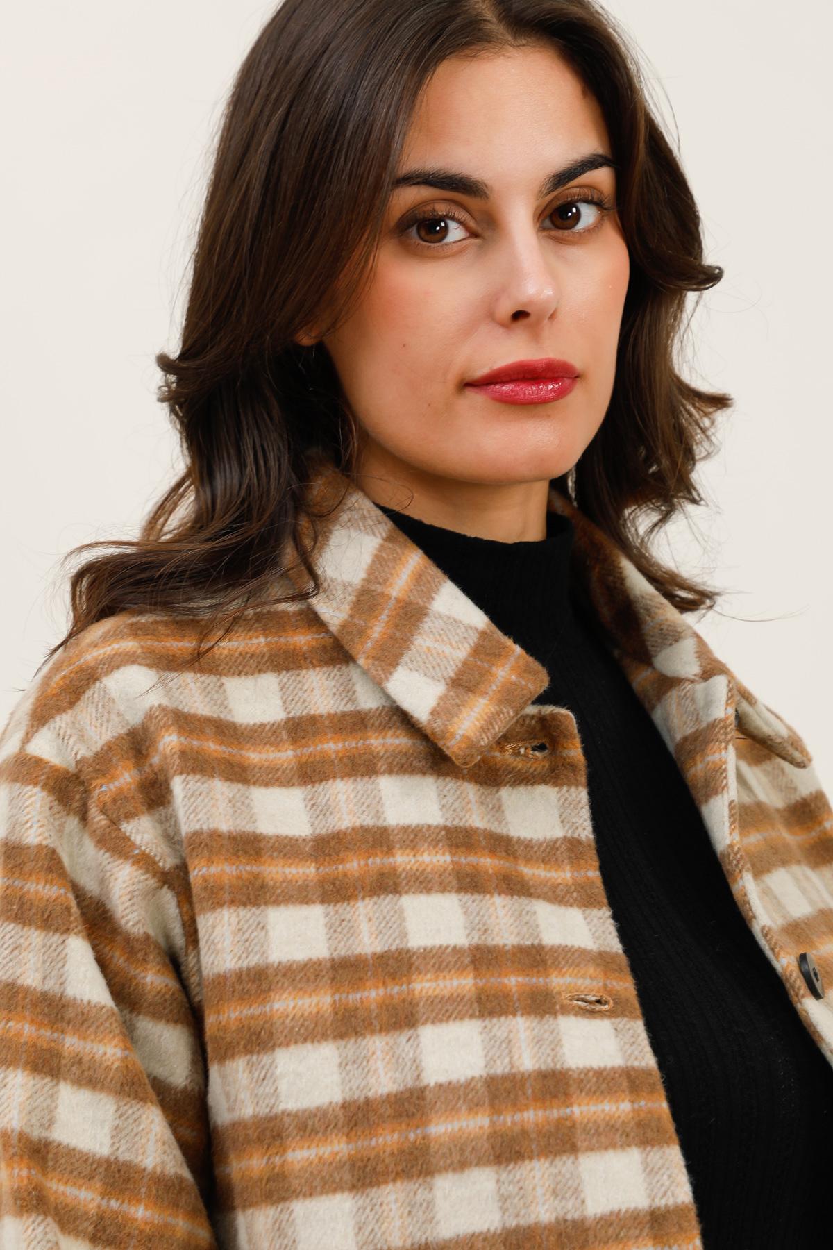 5887 Blouson à carreaux