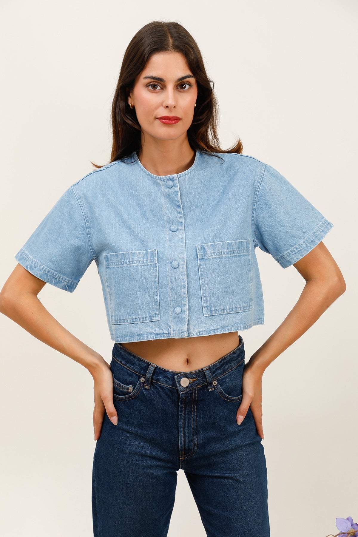 5889 Top denim