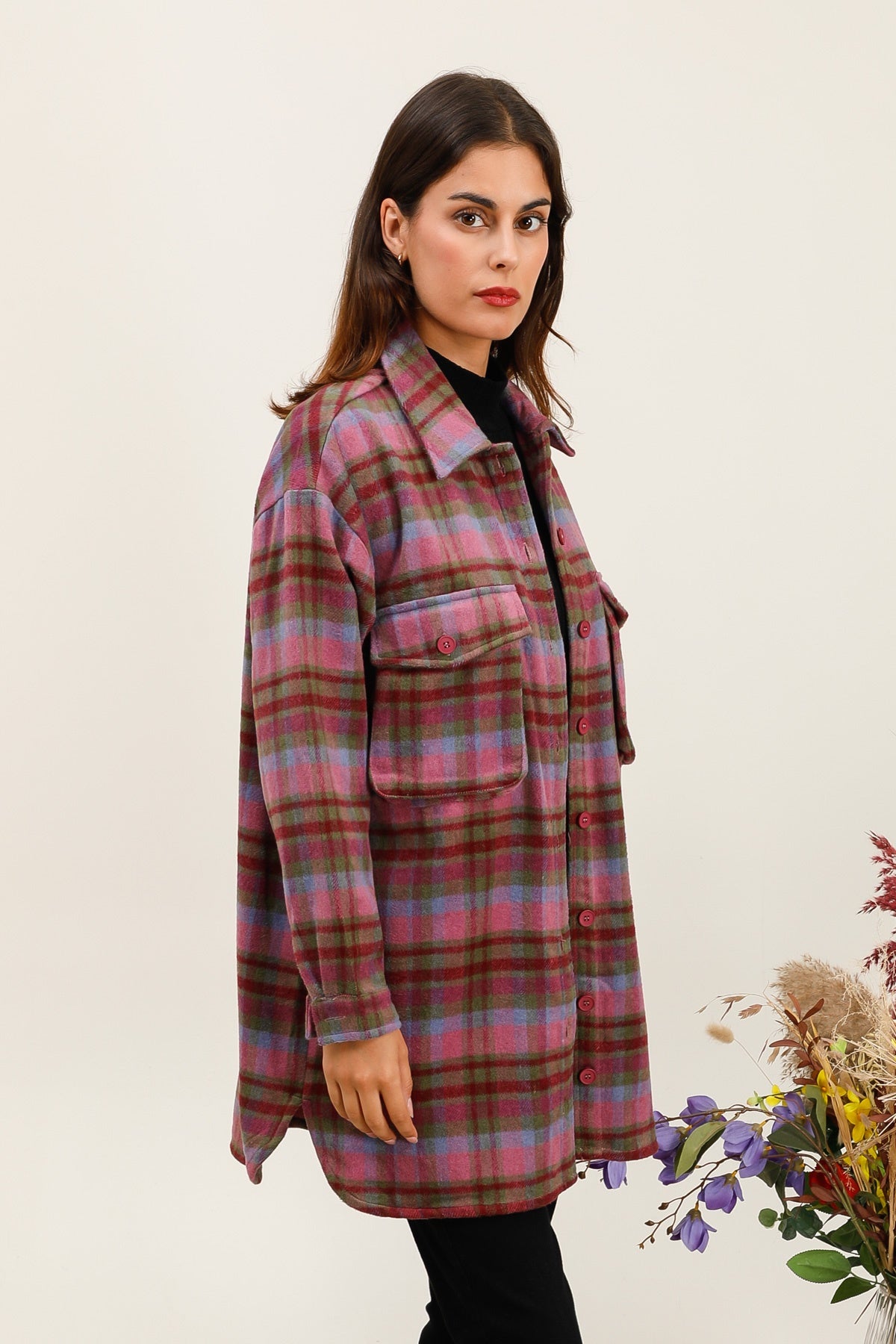 5898 Surchemise à carreaux