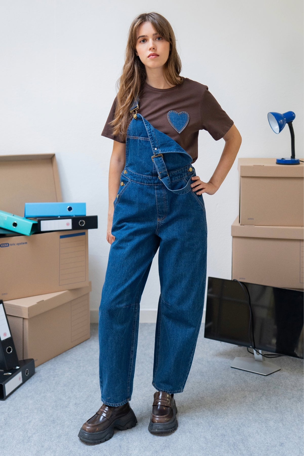 32055 T-shirt patch cœur